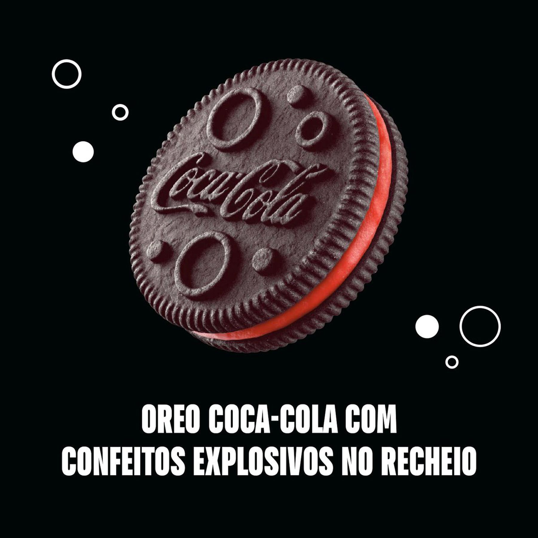 Biscoito Coca-Cola Oreo Pacote 90g
