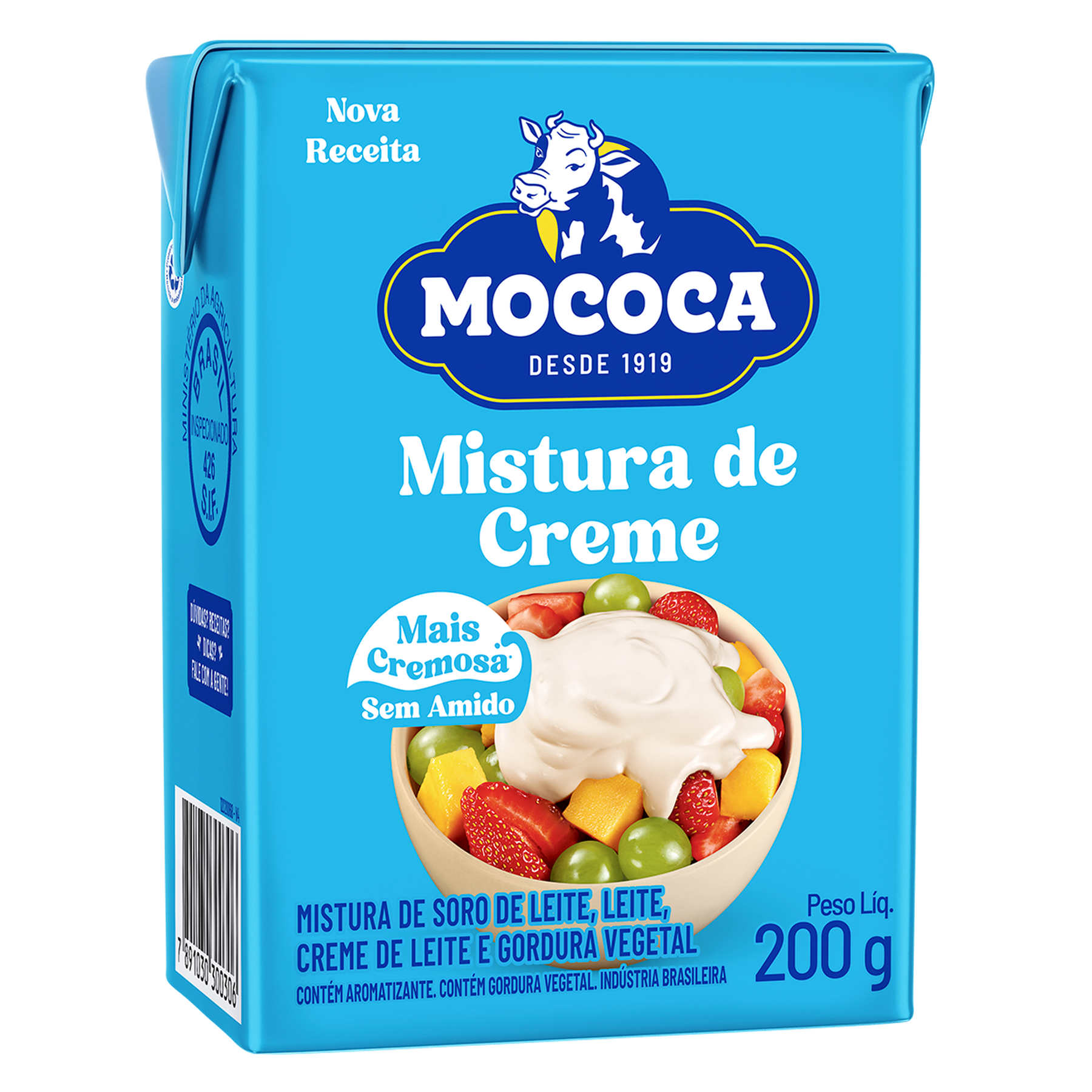 Mistura de Creme de Leite Mococa 200g