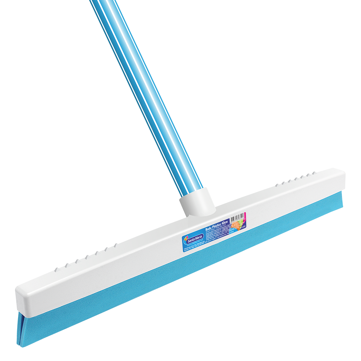 Rodo Pl&aacute;stico com Cabo Santa Maria 40cm&nbsp;