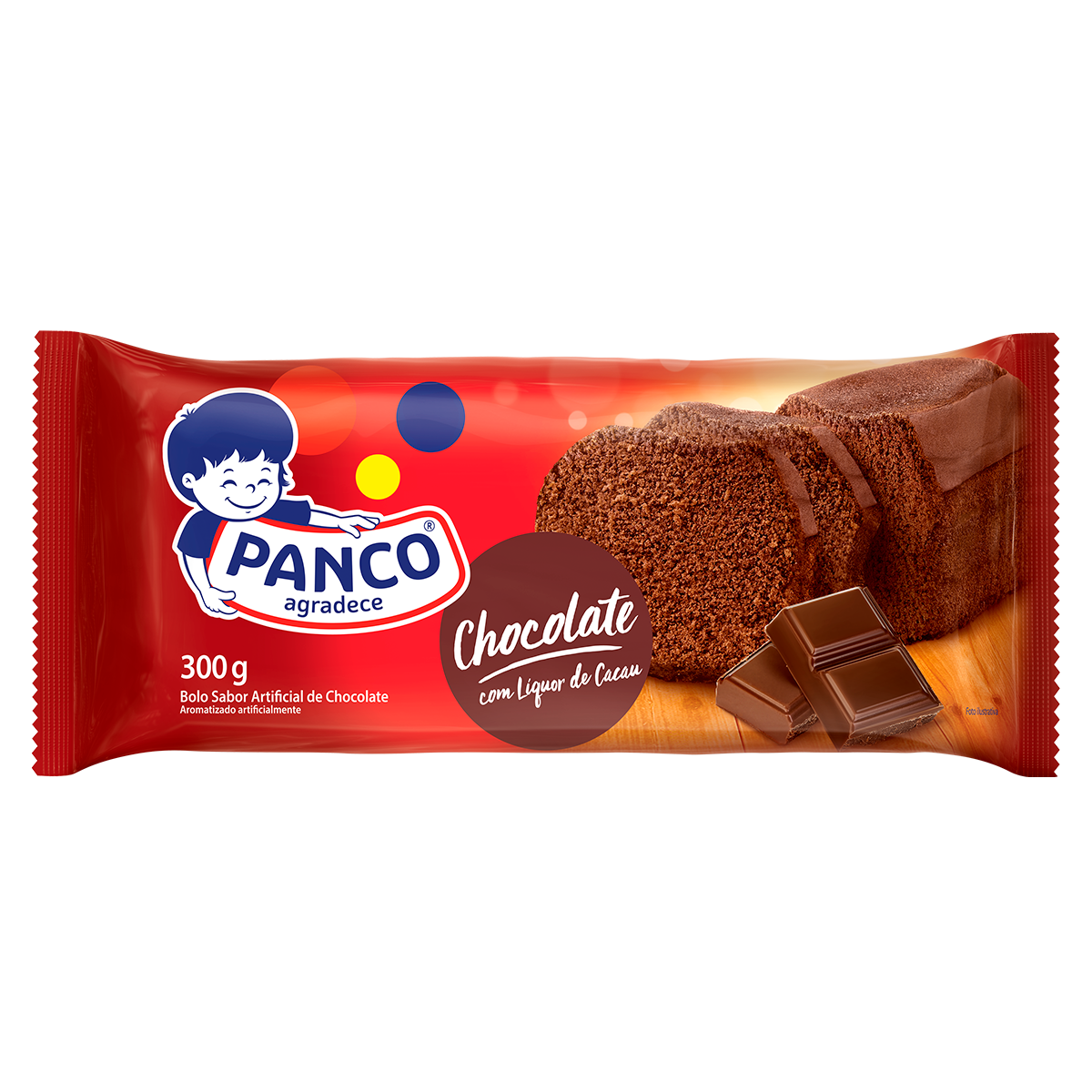 Bolo Chocolate Panco Pacote 300g&nbsp;