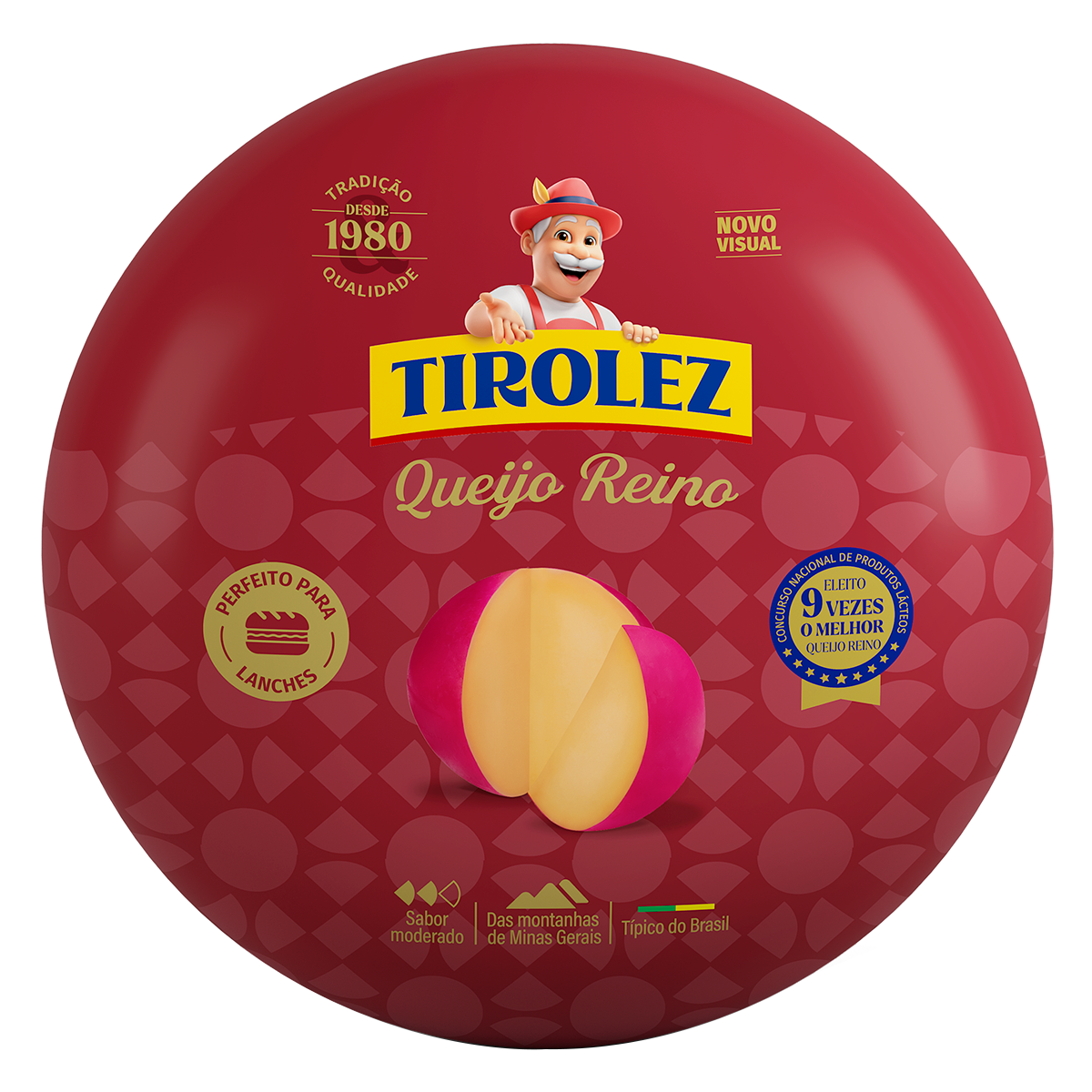 Queijo Reino Tirolez Peda&ccedil;o aprox. 200g