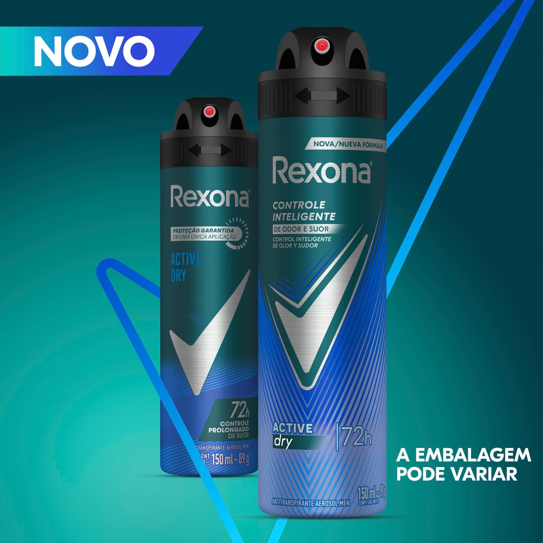 Antitranspirante Rexona Men Active Dry 150ml