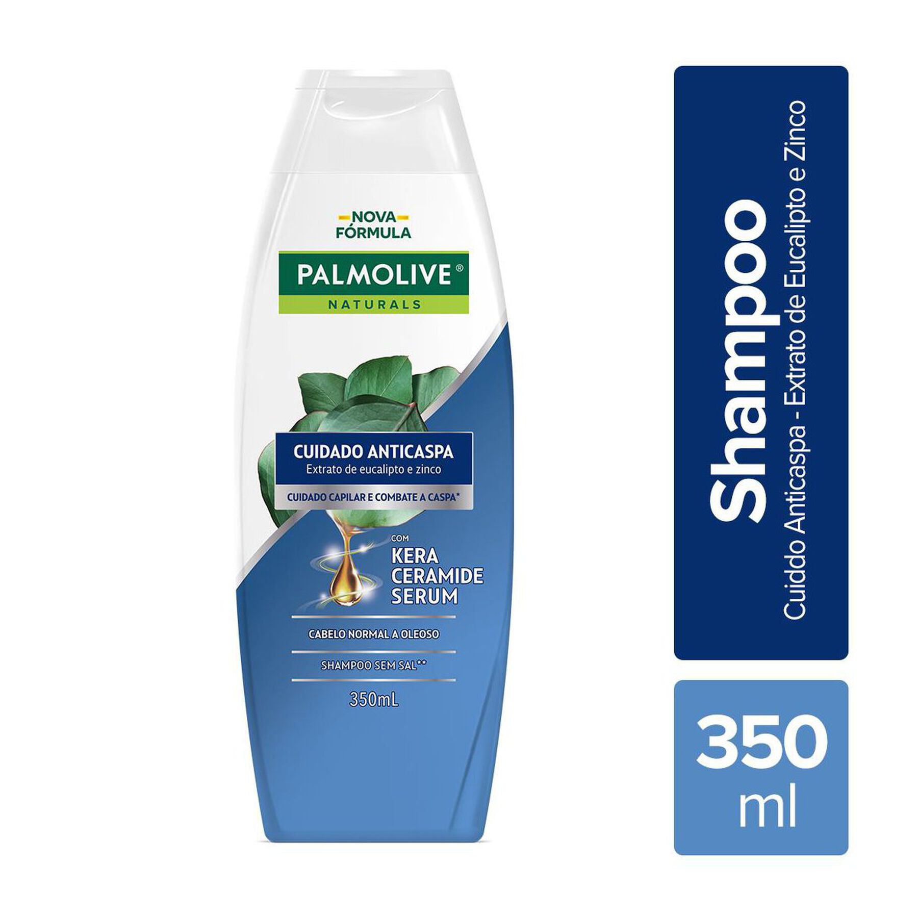 Shampoo Cuidado Anticaspa Palmolive Naturals Frasco 350ml