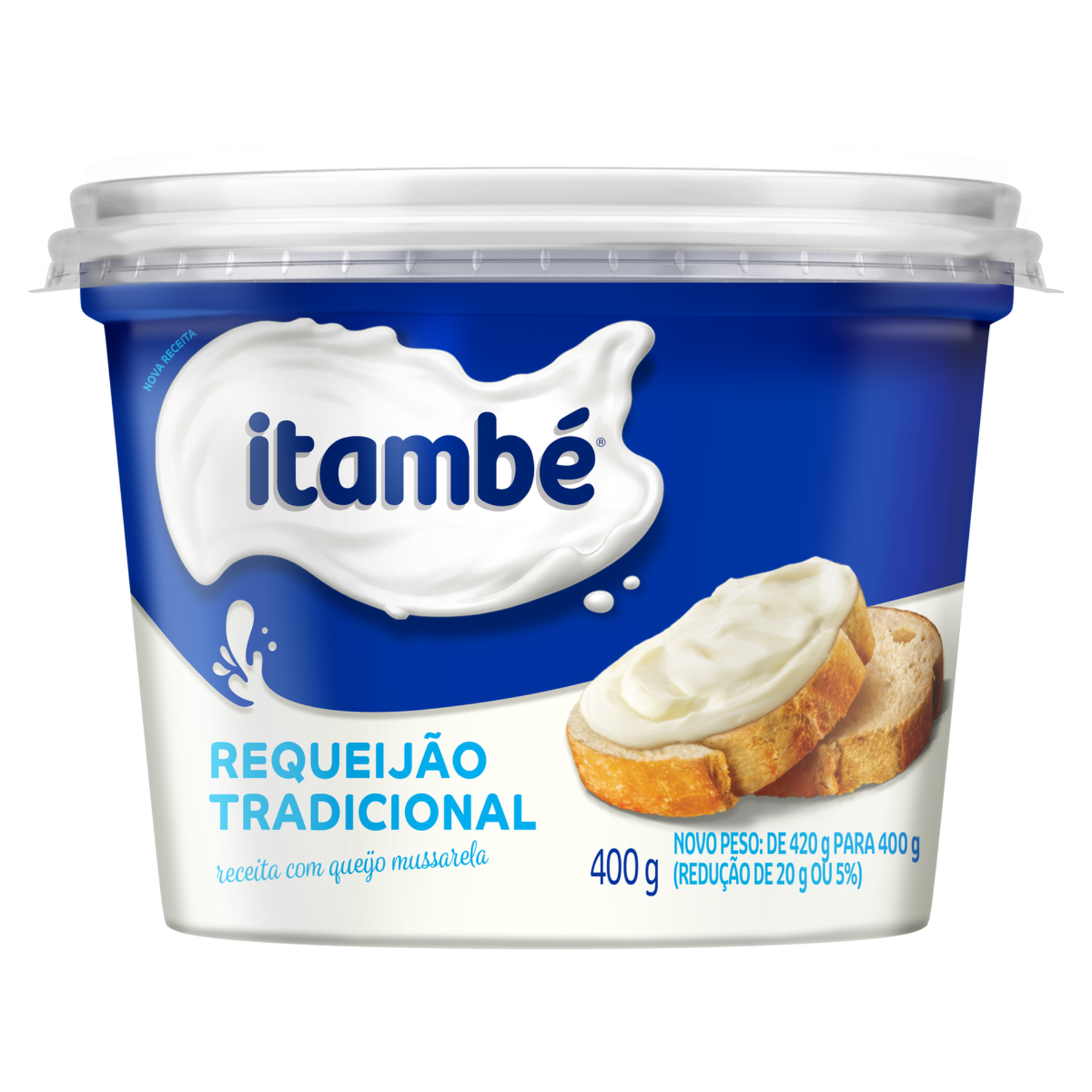 Requeijão Tradicional Itambé Pote 400g