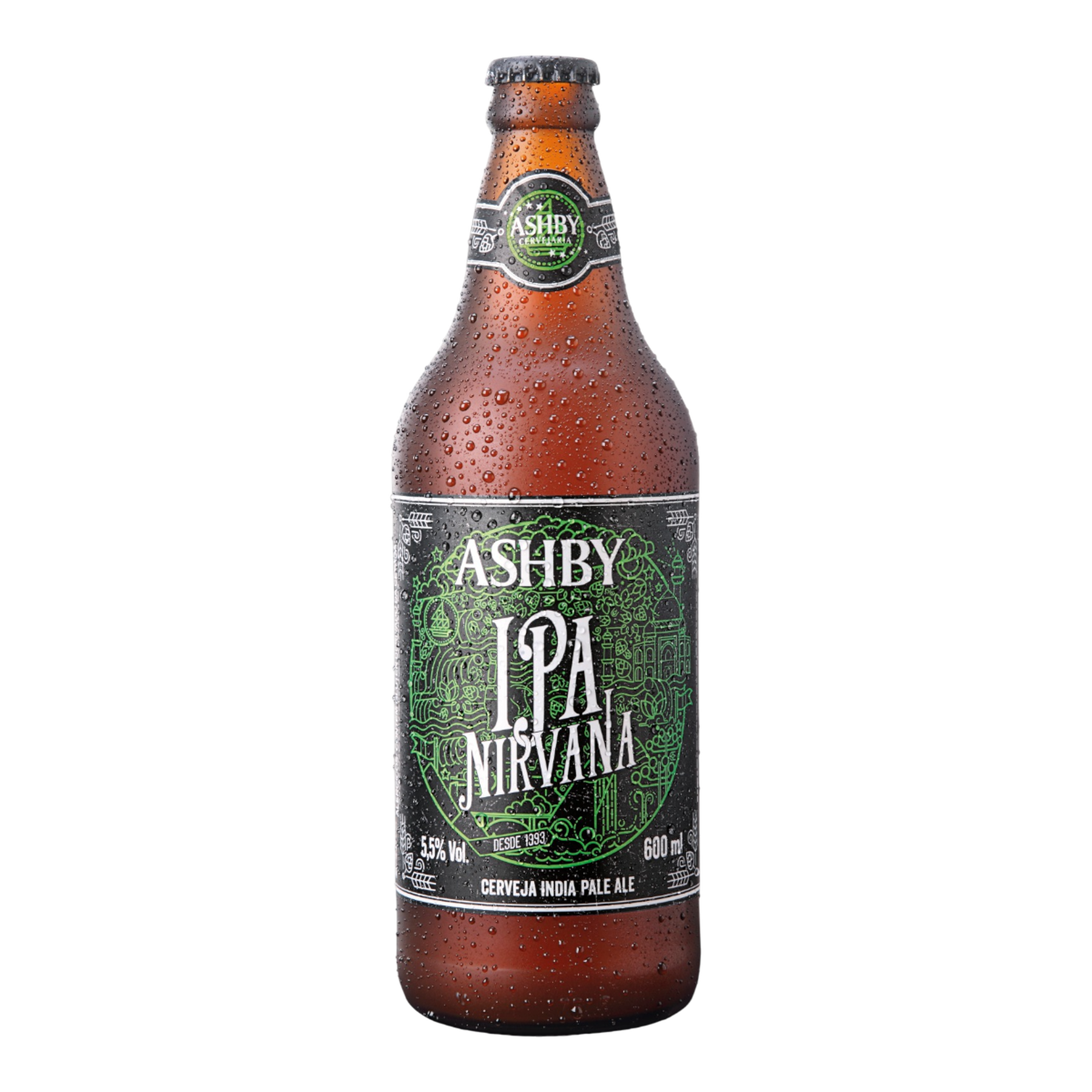Cerveja Nirvana IPA Ashby Garrafa 600ml