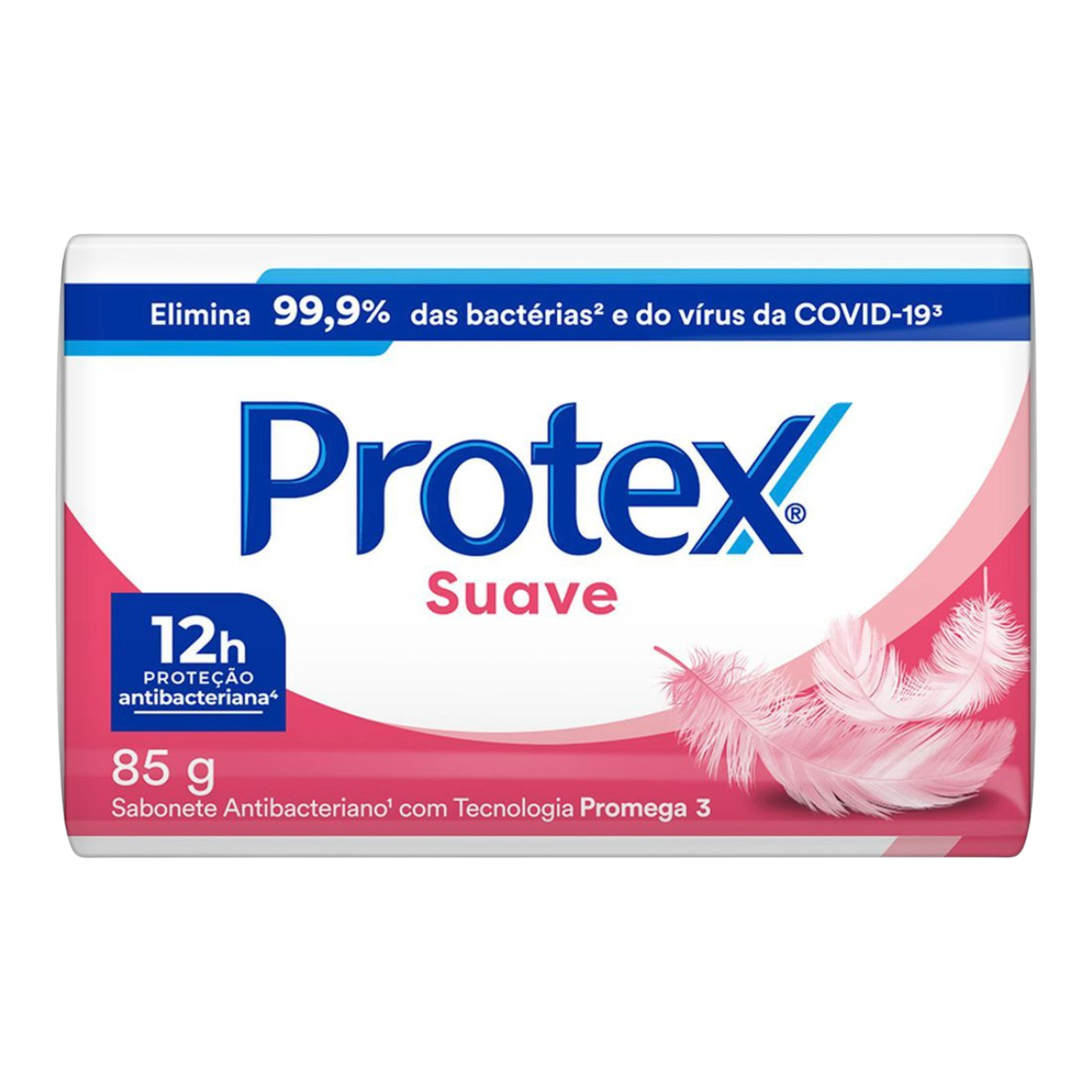 Sabonete Barra Antibacteriano Suave Protex Envolt&oacute;rio 85g