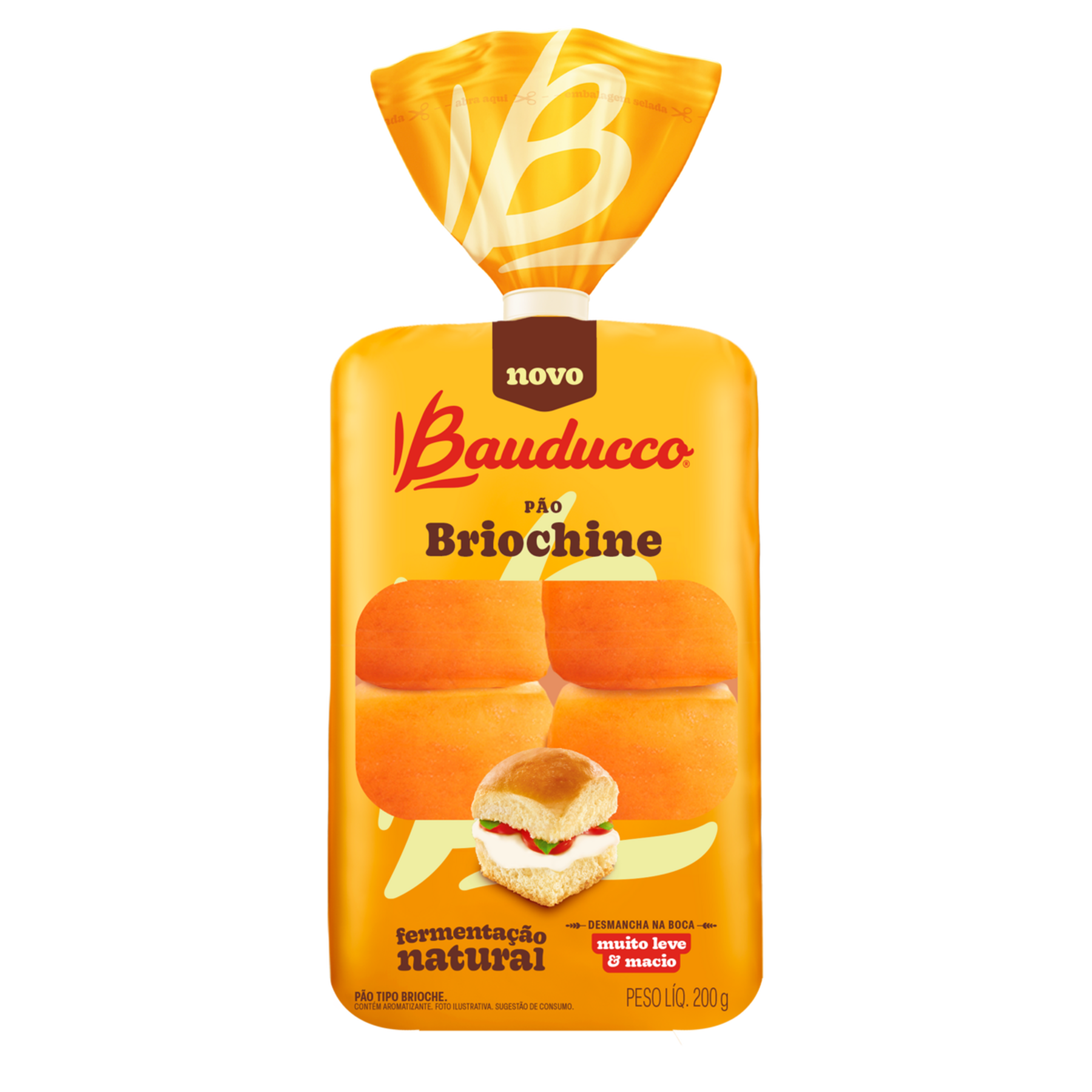 Pão Briochine Bauducco Pacote 200g
