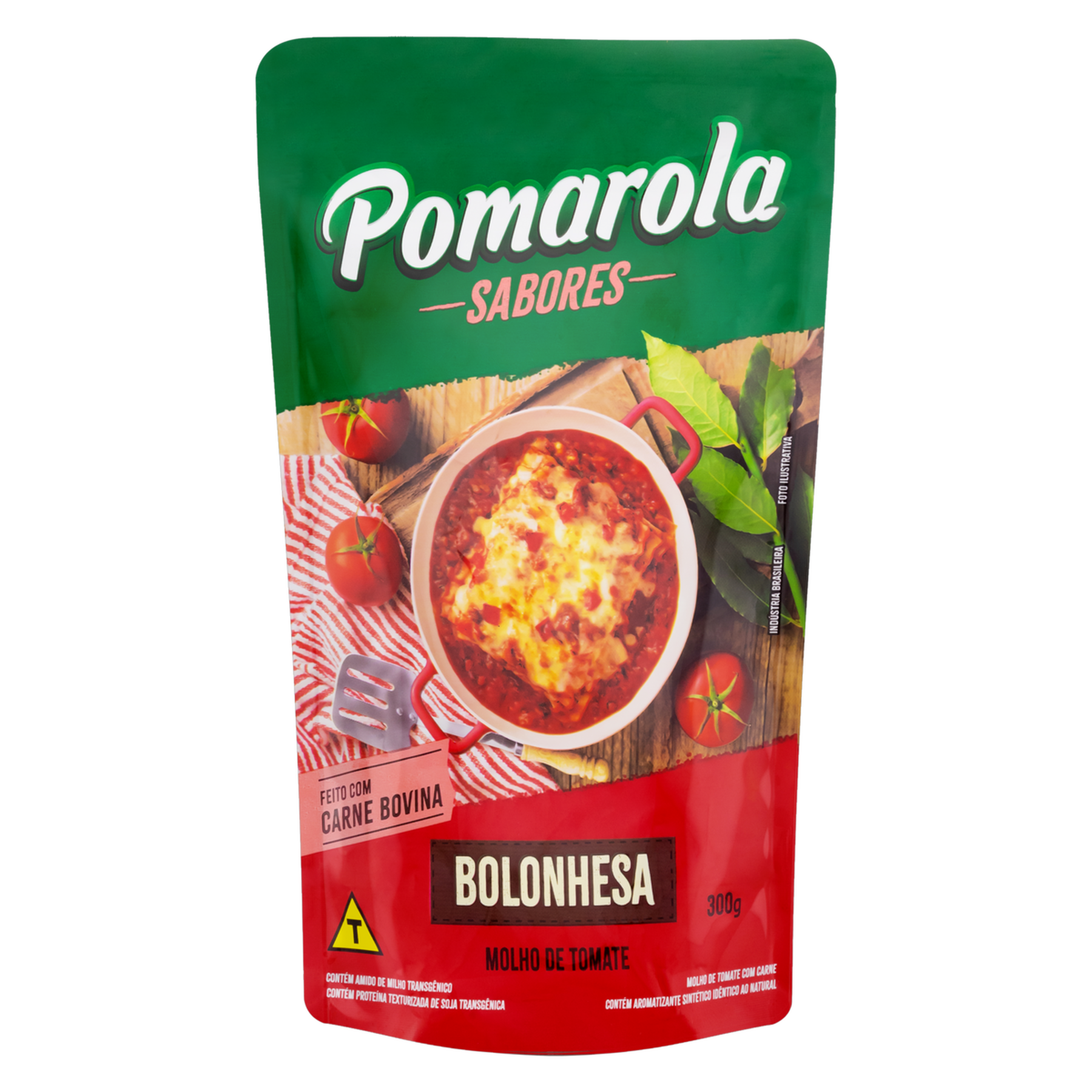 Molho de Tomate Bolonhesa Pomarola Sachê 300g