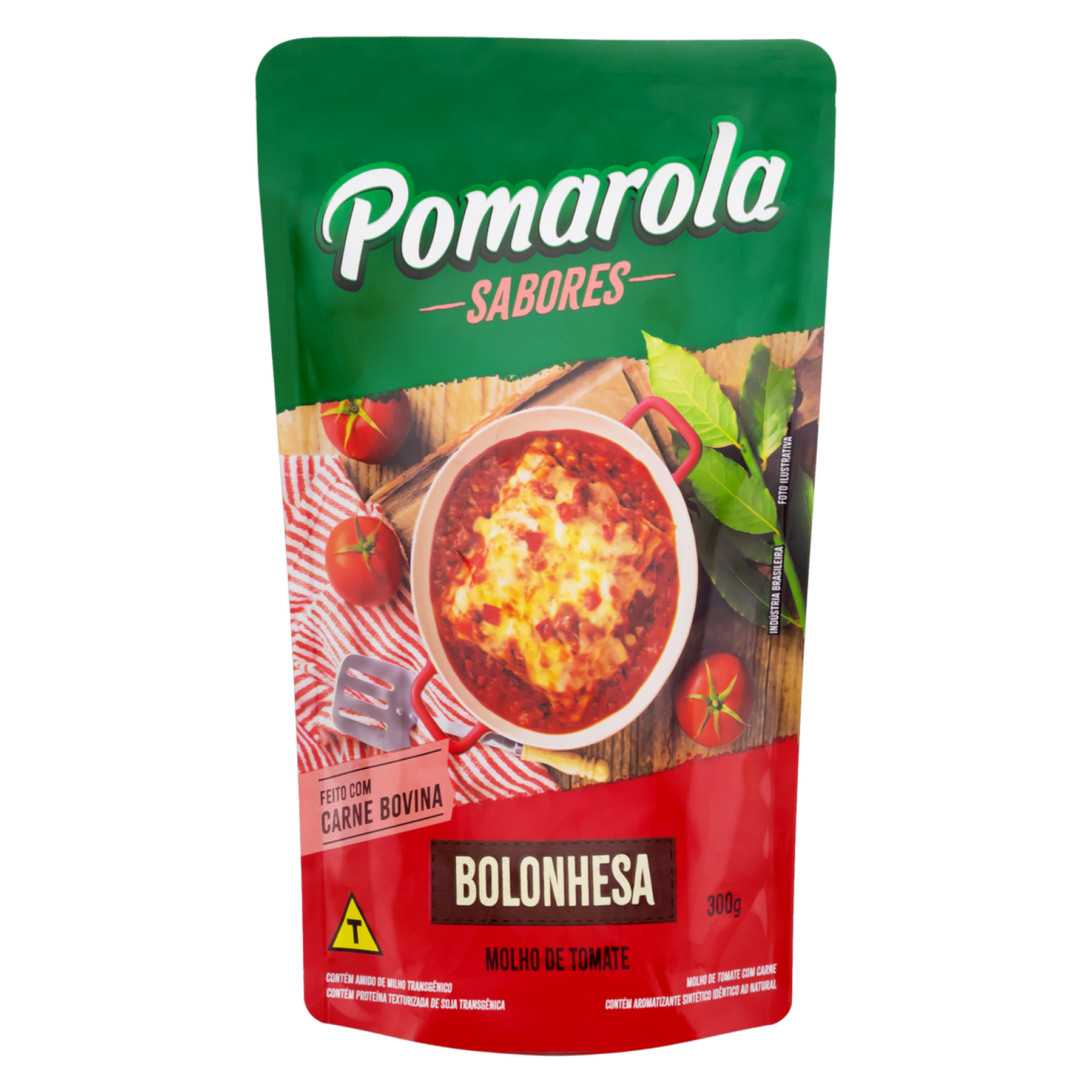 Molho de Tomate Bolonhesa Pomarola Sach&ecirc; 300g&nbsp;