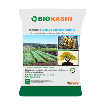 Fertilizante Orgânico Composto Classe A Biokashi Leven Jardim Pacote 300g