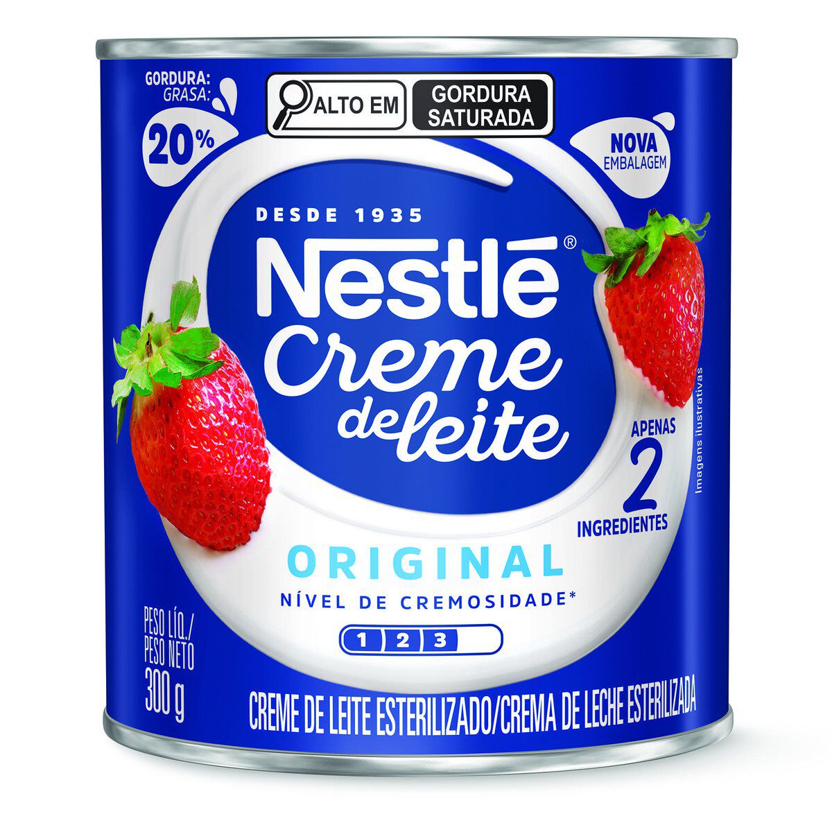 Creme de Leite Nestl&eacute; Lata 300g
