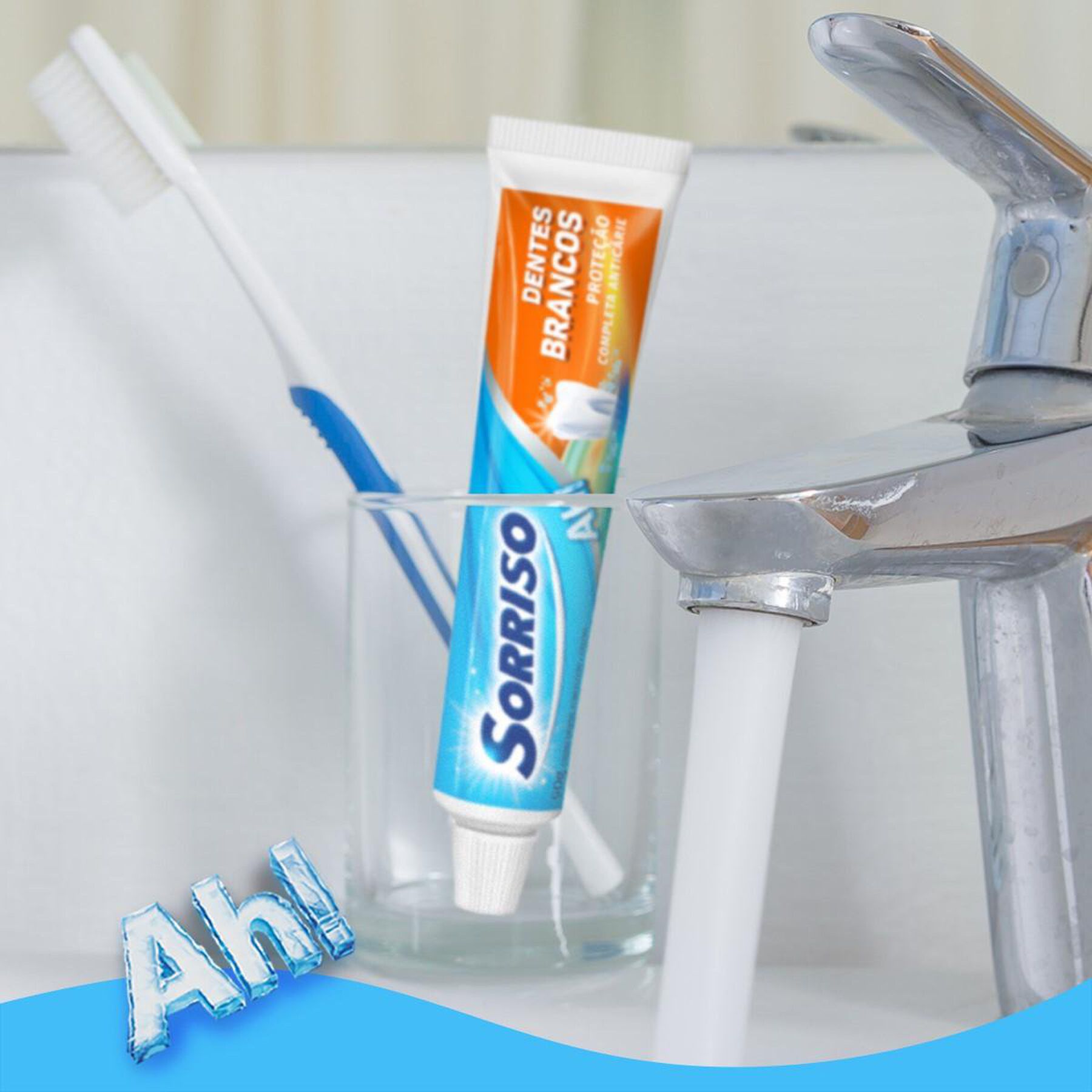 Creme Dental Sorriso Dentes Brancos Caixa 90g