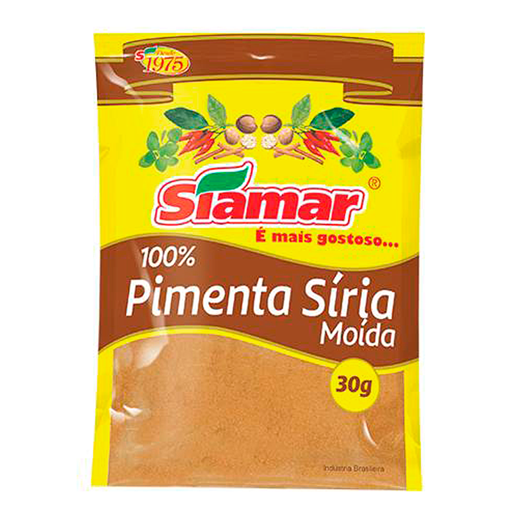Pimenta S&iacute;ria Mo&iacute;da Siamar Pacote 30g&nbsp;
