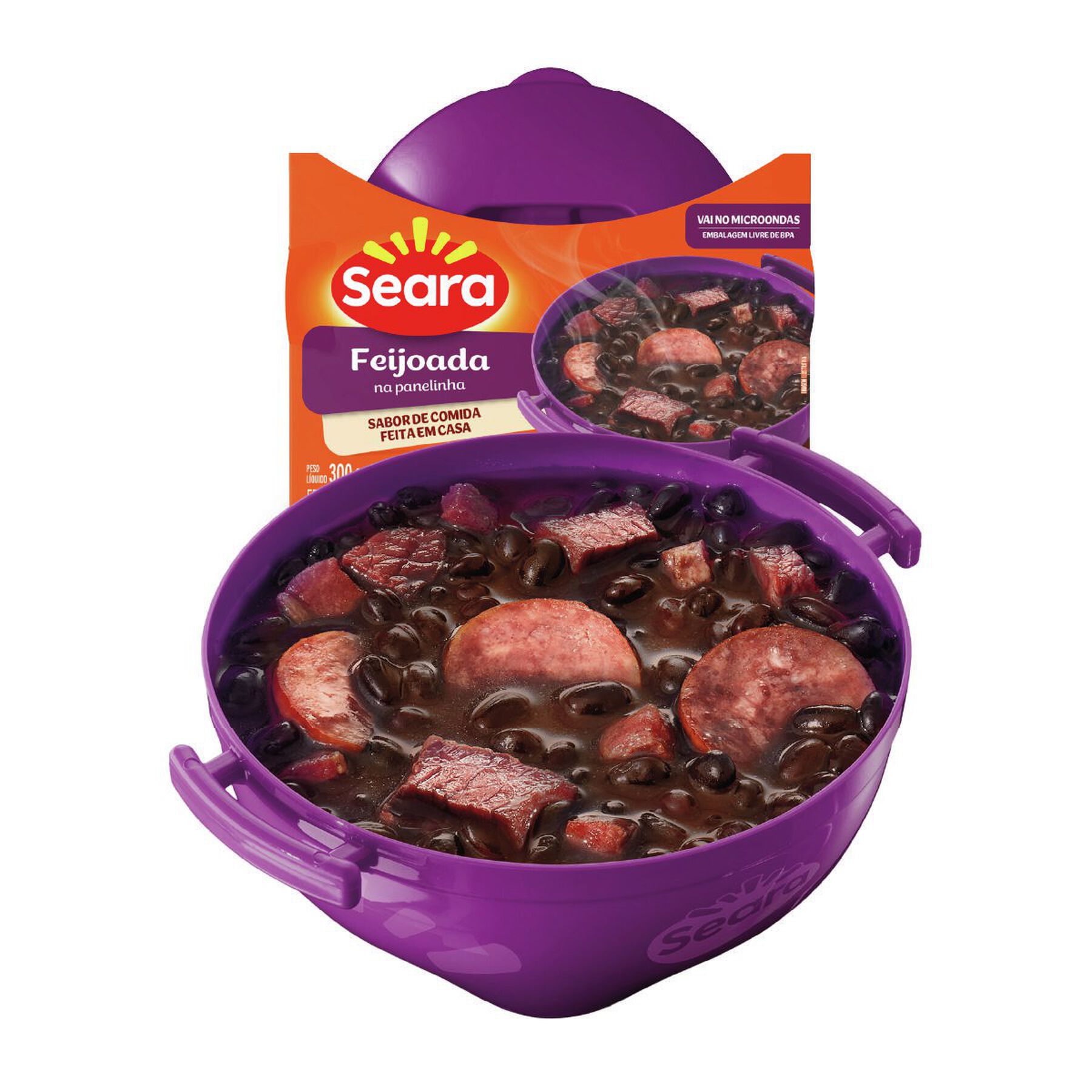 Feijoada com Calabresa Na Panelinha Seara 300g