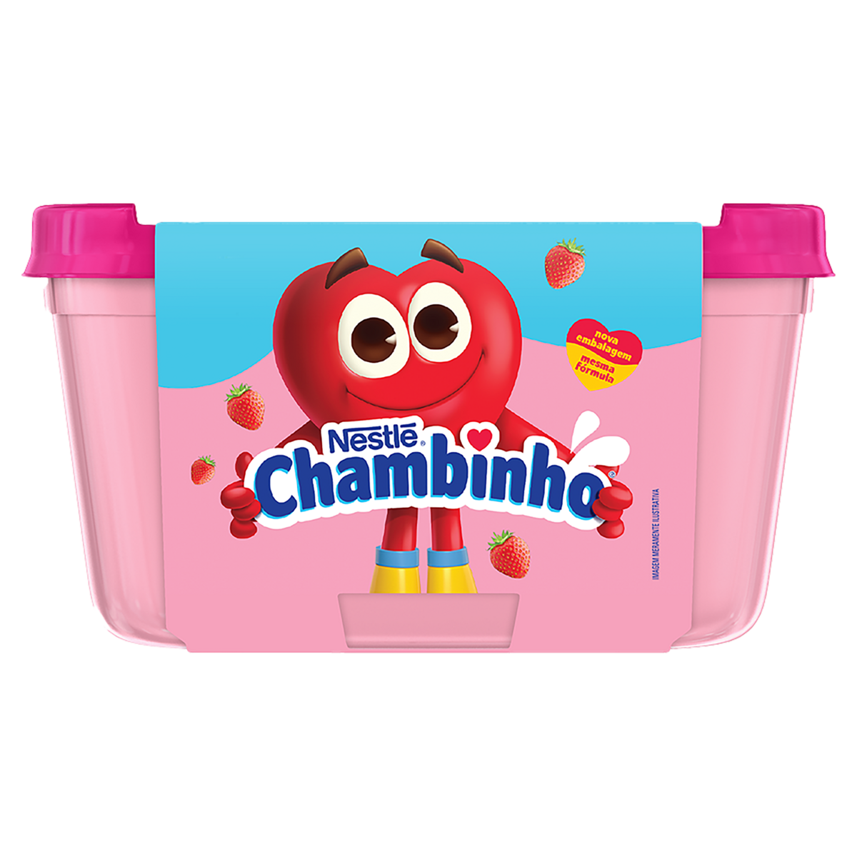 Sorvete Chambinho Nestl&eacute; Pote 900ml