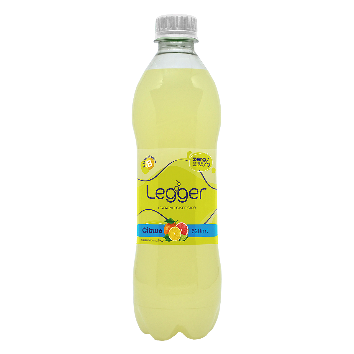 Refrigerante Citrus Zero Legger Garrafa 520ml
