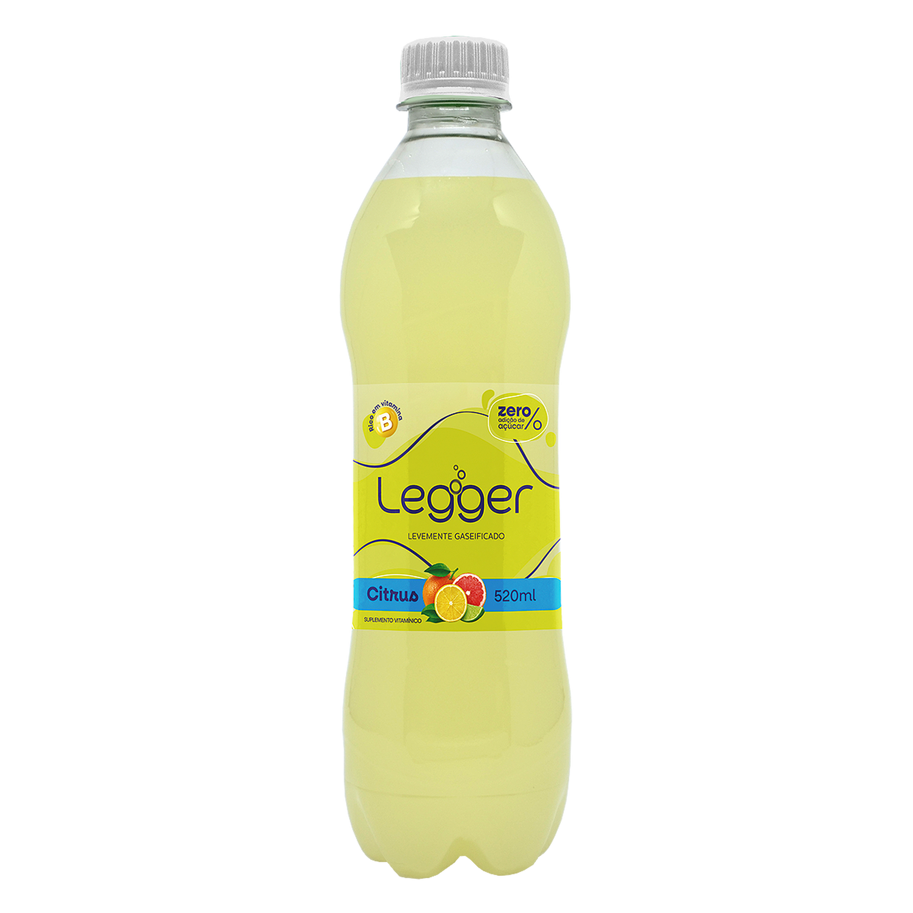 Refrigerante Citrus Zero Legger Garrafa 520ml