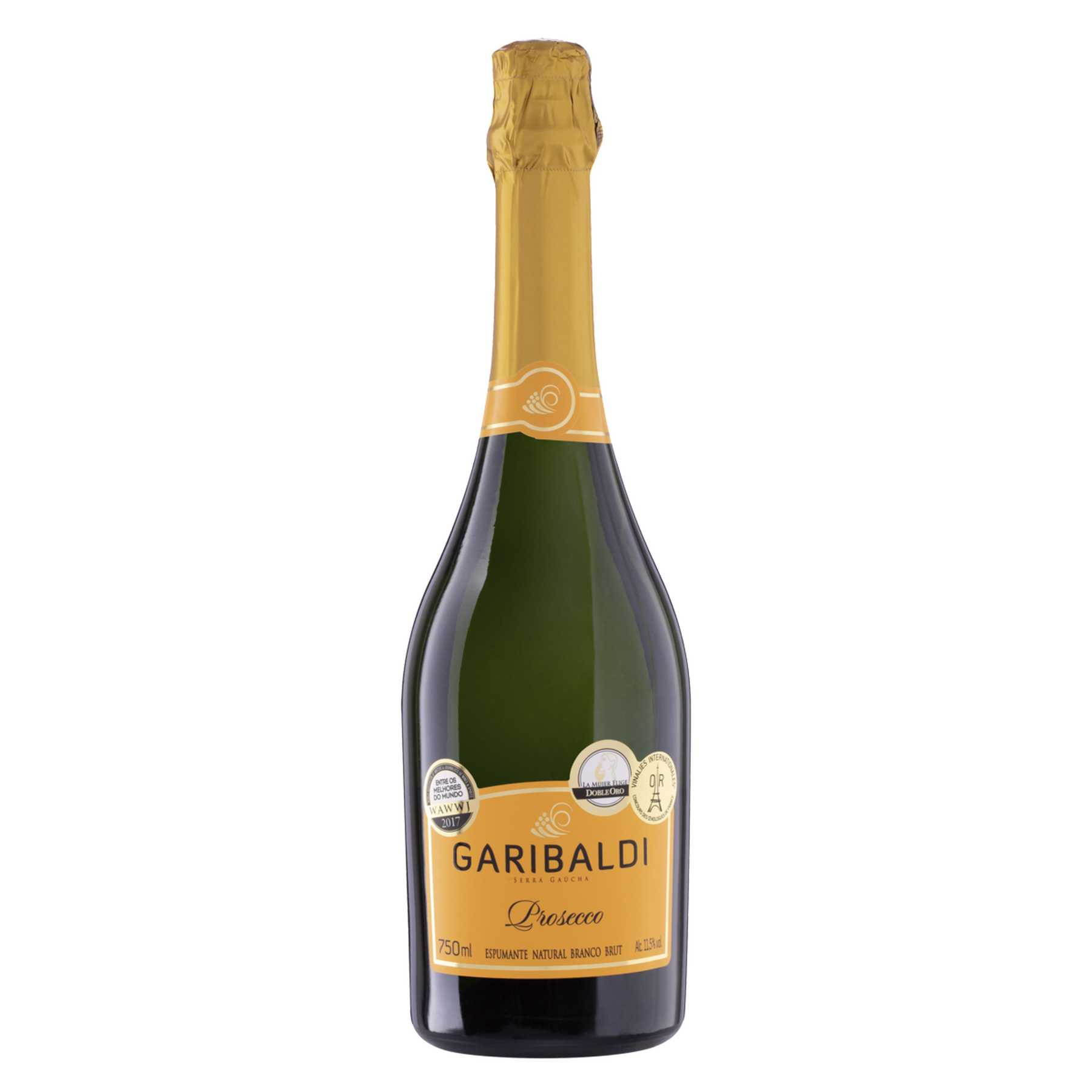 Espumante Brut Prosecco Garibaldi Garrafa 750ml&nbsp;