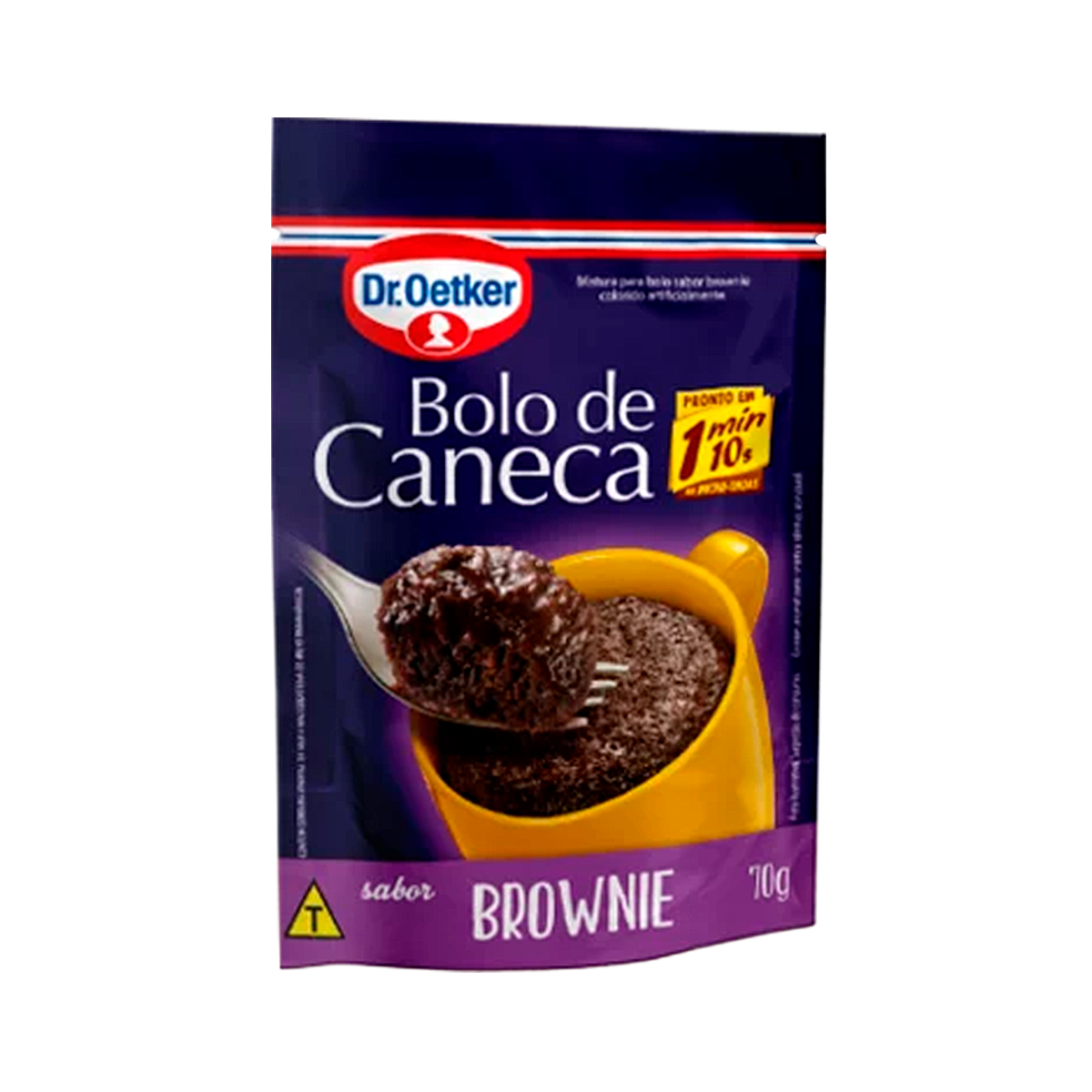 Mistura para Bolo de Caneca Brownie Dr. Oetker 70g