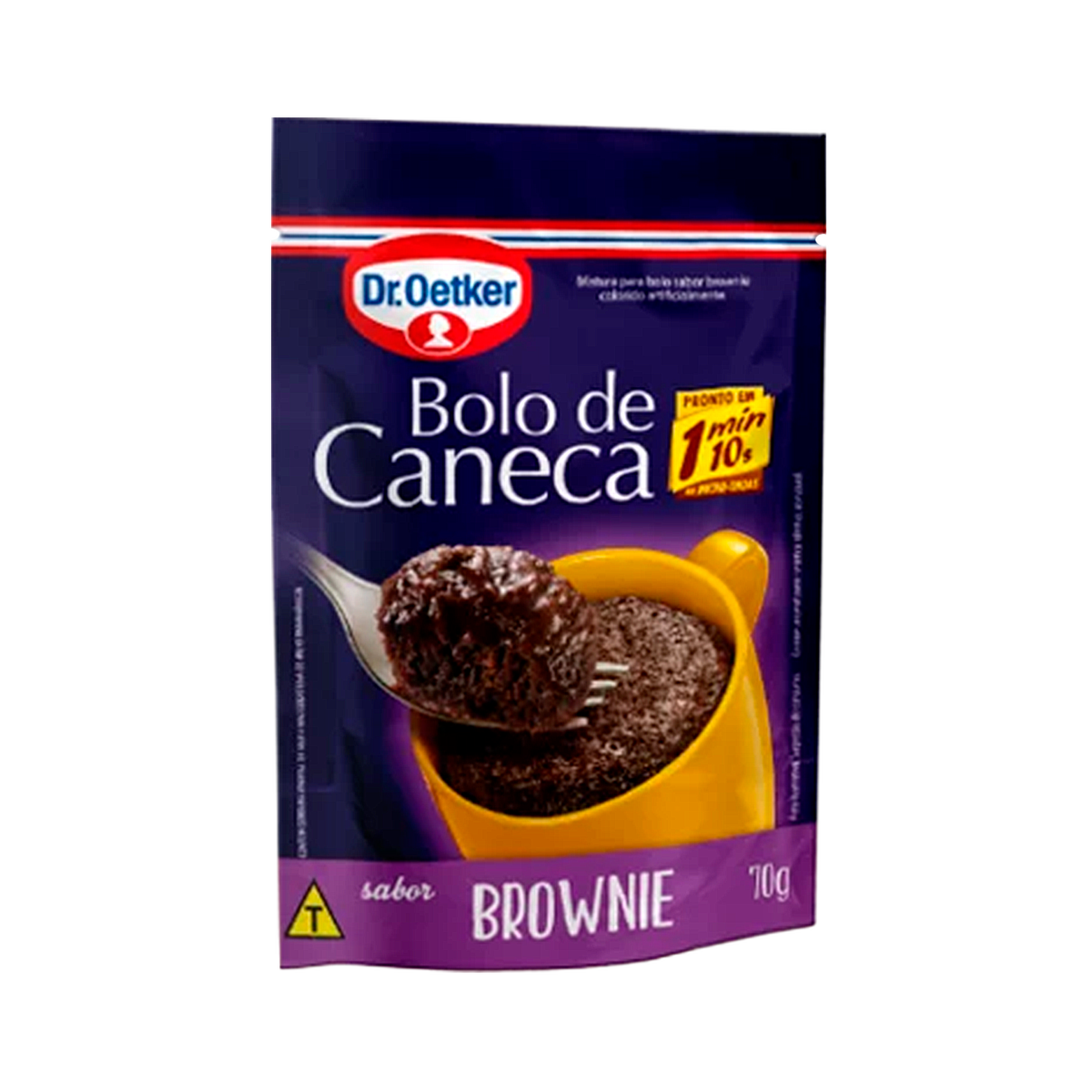 Mistura para Bolo de Caneca Brownie Dr. Oetker 70g