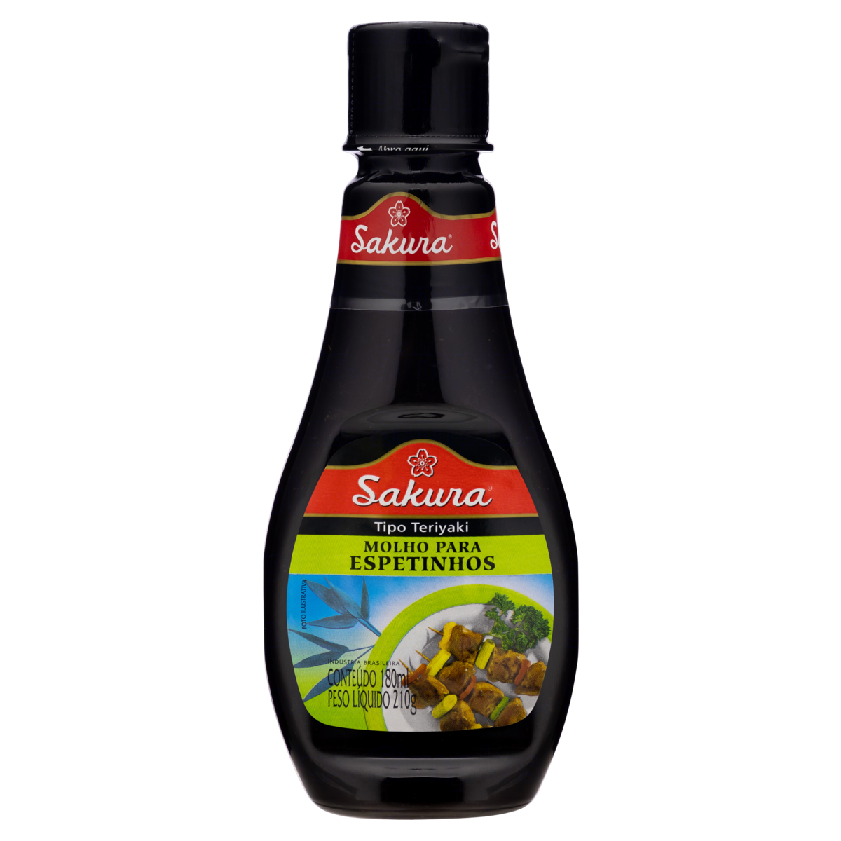 Molho para Espetinhos Teriyaki Sakura Squeeze 180ml