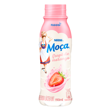 Bebida Láctea Moça Morango 190ml
