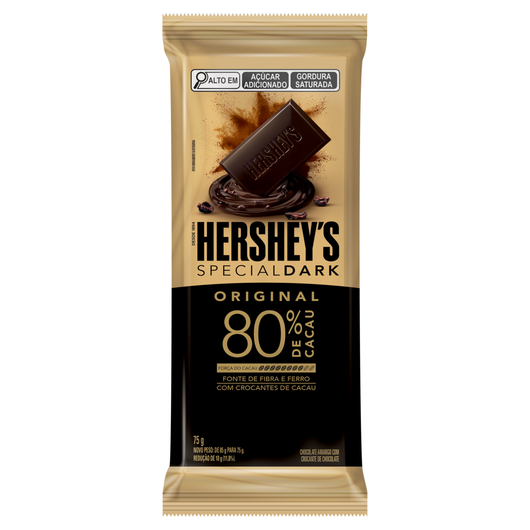 Chocolate Hershey's Special Dark 80% Original 75g