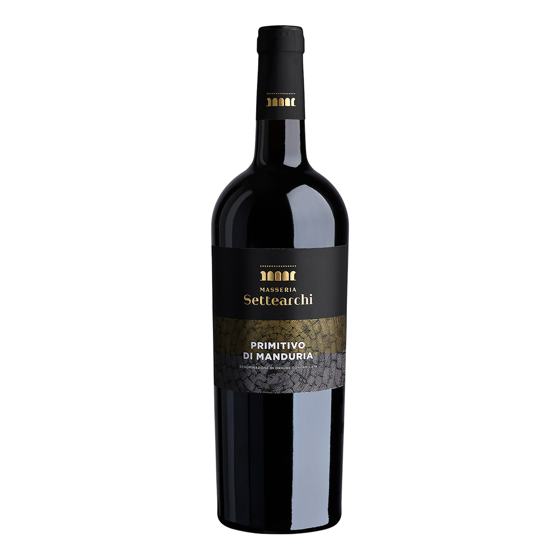 Vinho Tinto Primitivo di Manduria Masseria Settearchi Garrafa 750ml