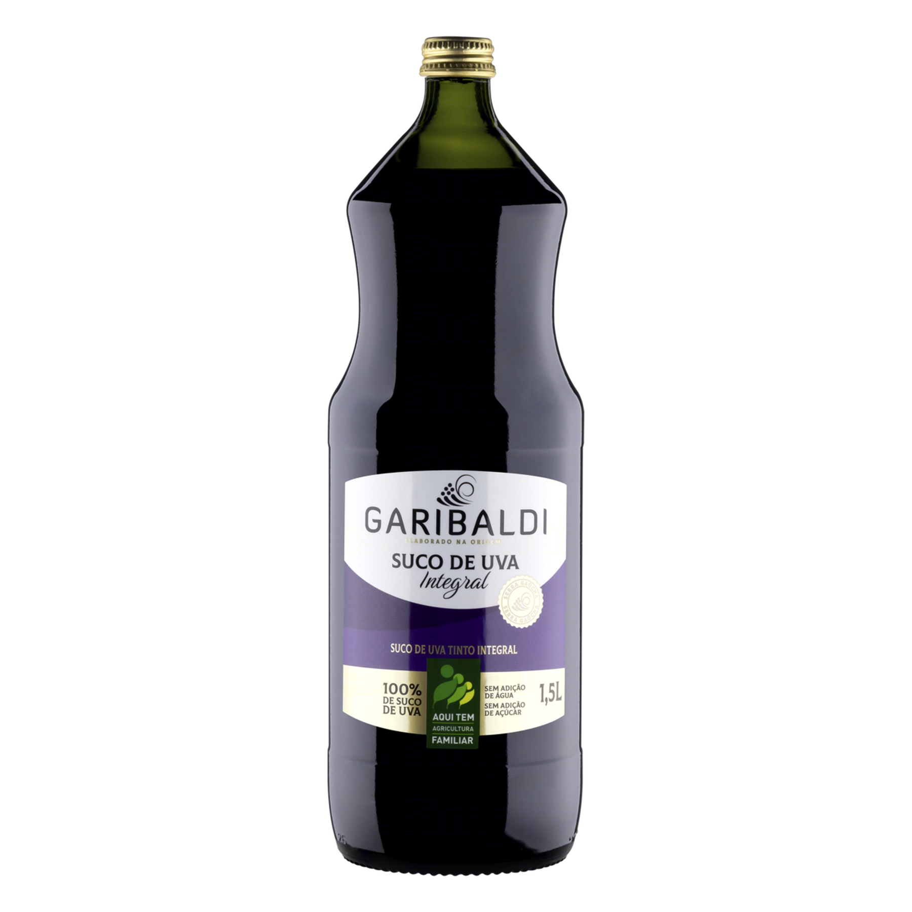 Suco Integral Uva Tinto Garibaldi Garrafa 1,5l 