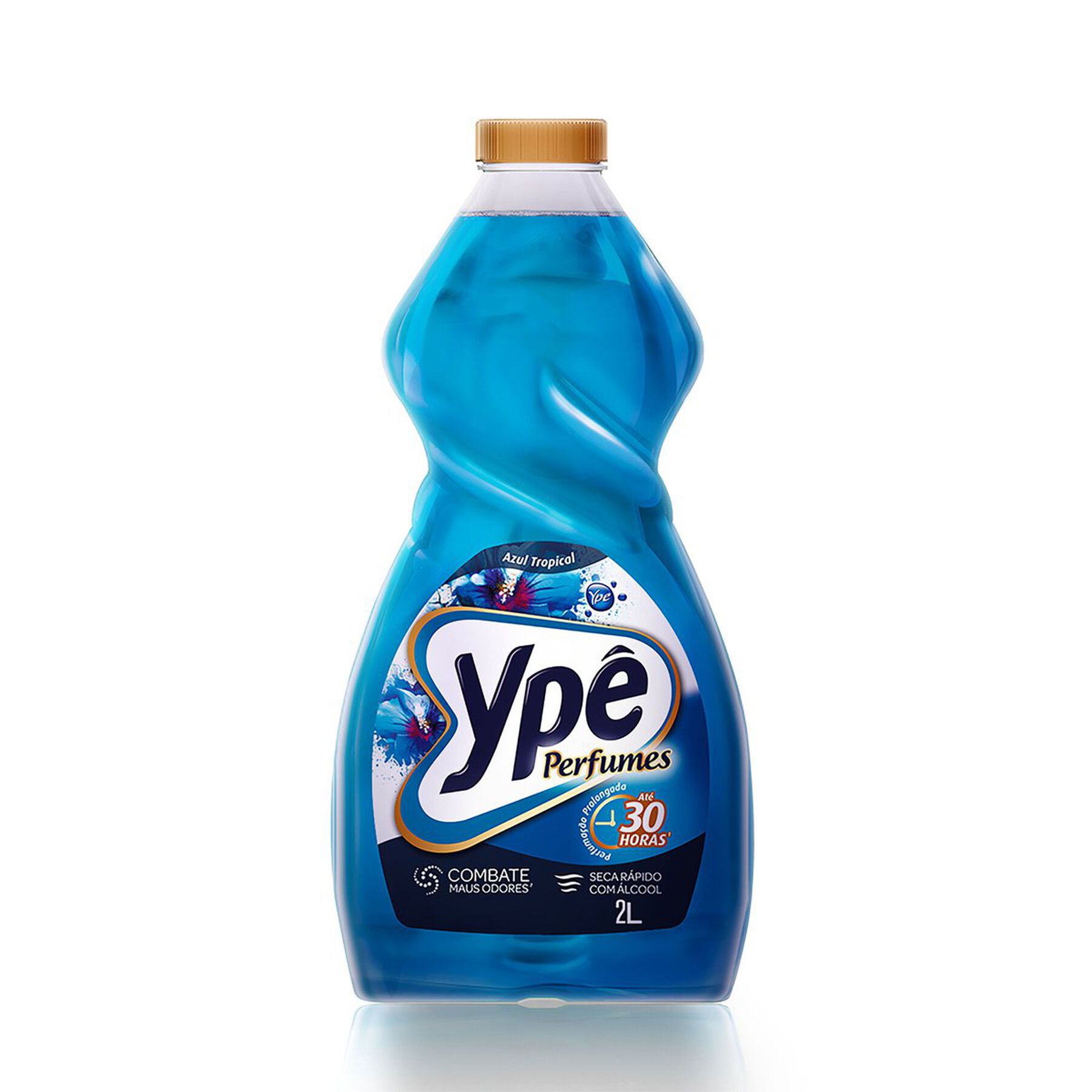 Limpador Perfumado Azul Tropical Yp&ecirc; Premium Frasco 2l