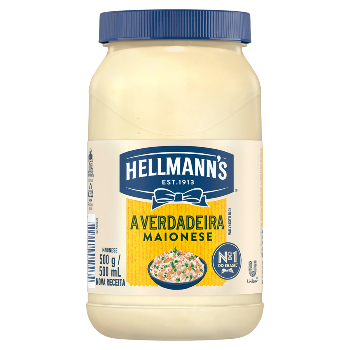 Maionese Tradicional Hellmann's Pote 500g