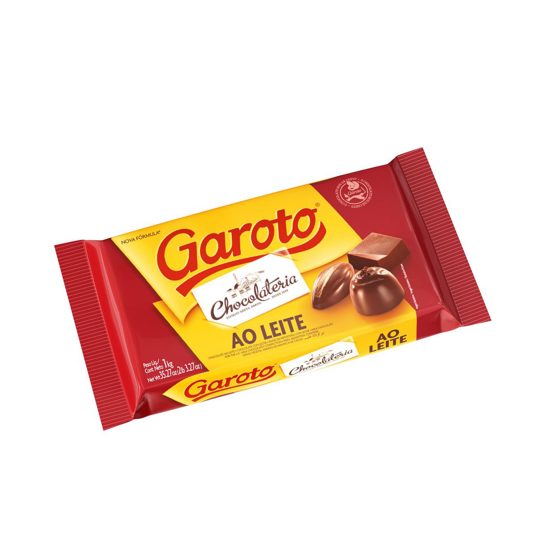 Chocolate Cobertura Garoto Leite 1kg