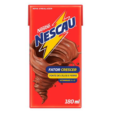Bebida Láctea UHT Chocolate Nescau Nestlé Caixa 180ml
