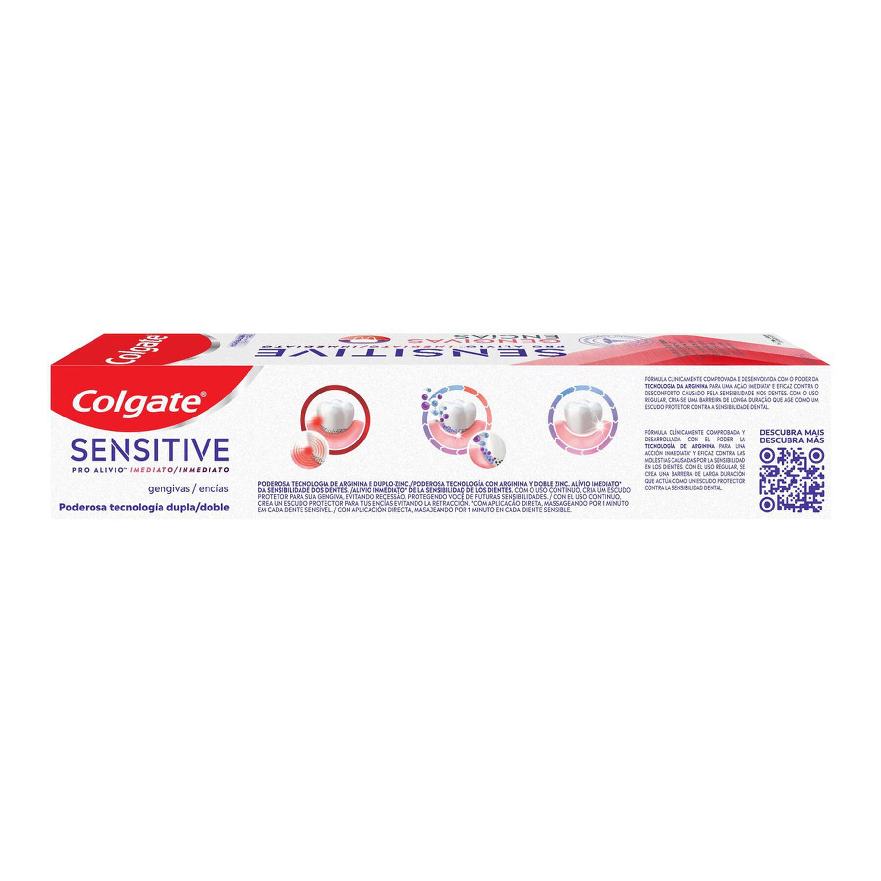 Creme Dental Para Sensibilidade Colgate Sensitive Pro Alívio Imediato Gengiva 90g