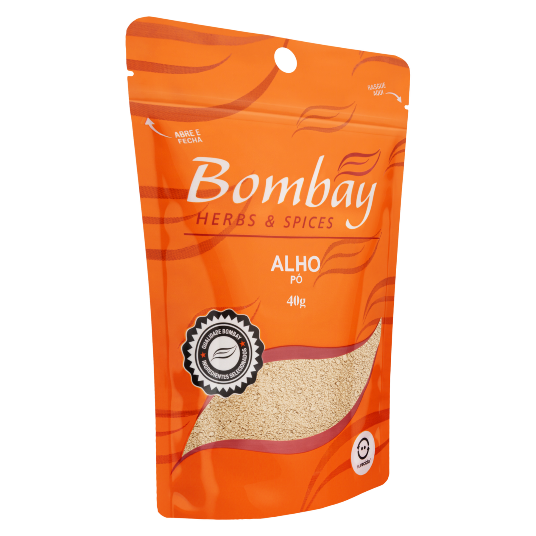 Alho em P&oacute; Bombay Pouch 40g