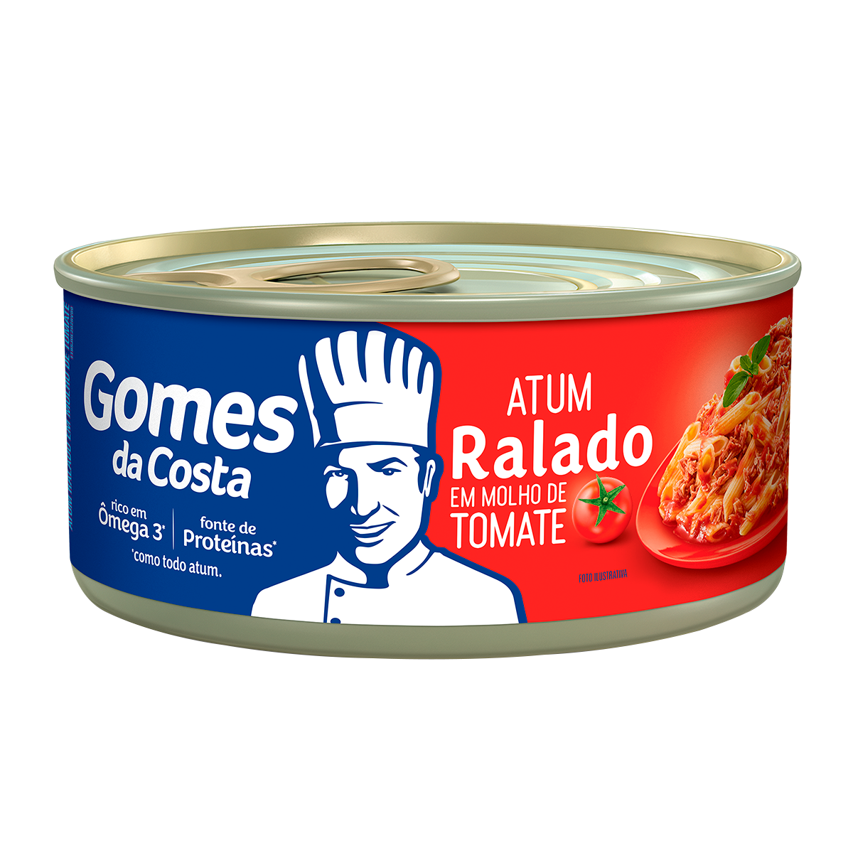 Atum Ralado ao Molho de Tomate Gomes da Costa Lata 170g