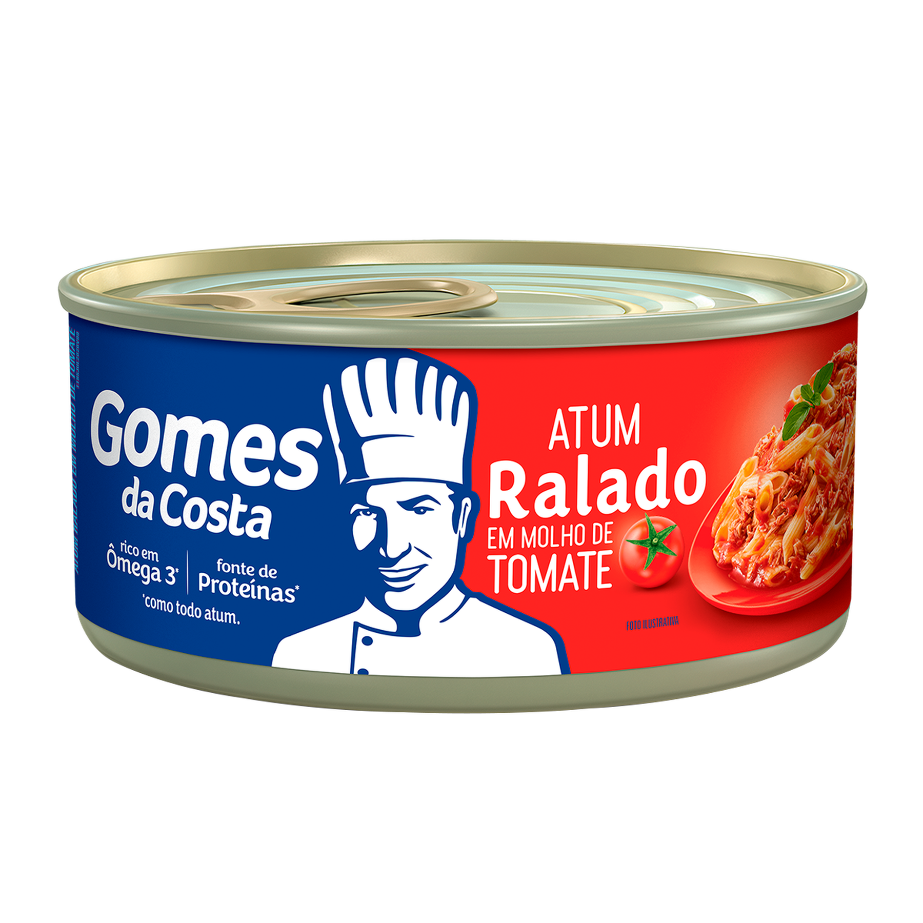 Atum Ralado ao Molho de Tomate Gomes da Costa Lata 170g