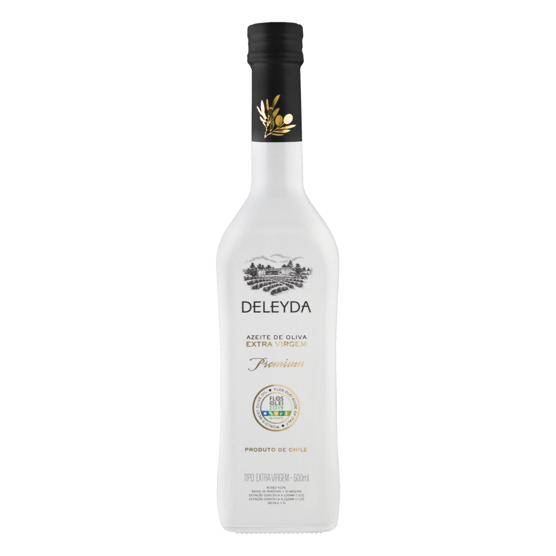 Azeite de Oliva Extra Virgem Deleyda Premium Vidro 500ml&nbsp;