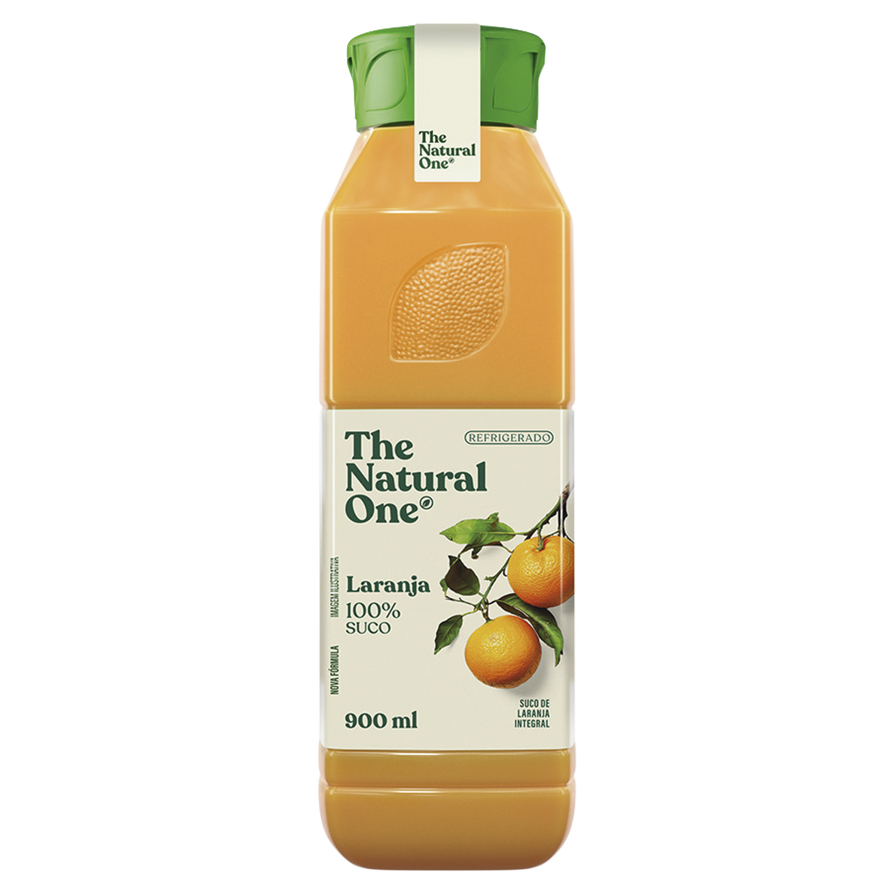 Suco Integral Laranja The Natural One Refrigerado Garrafa 900ml
