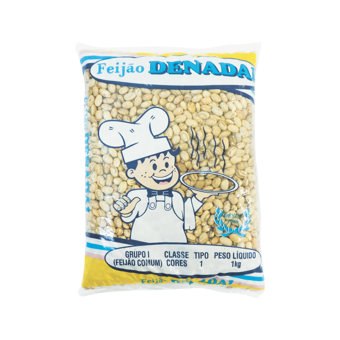 Feij&atilde;o Carioca Denadai 1kg