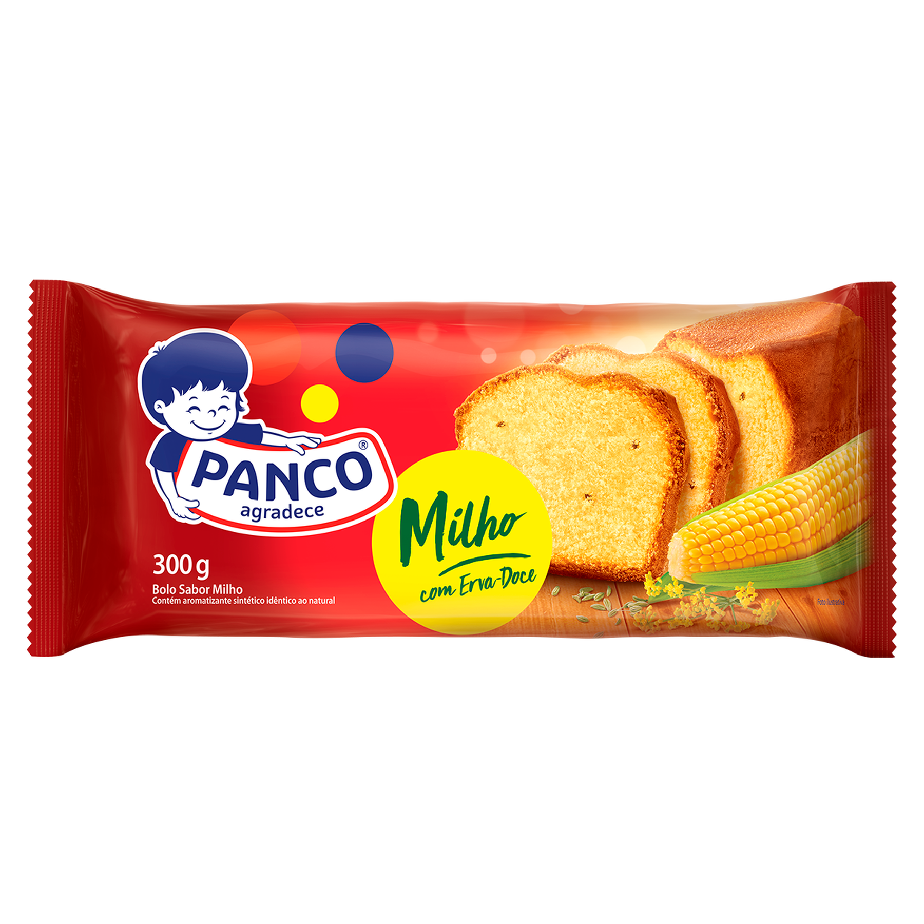 Bolo Milho com Erva-Doce Panco 300g 