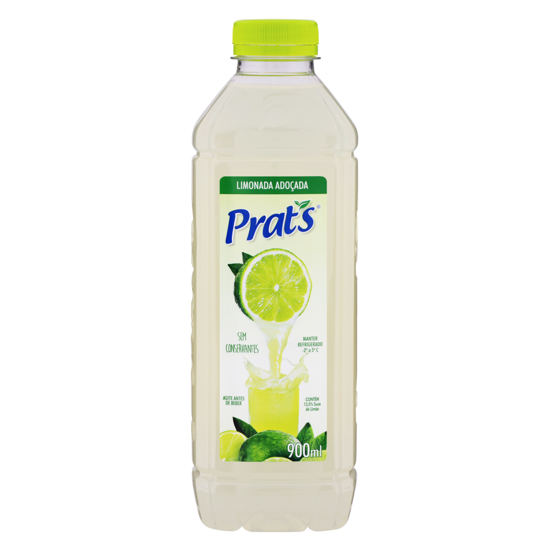 Bebida Limonada Adoçada Prat's Garrafa 900ml