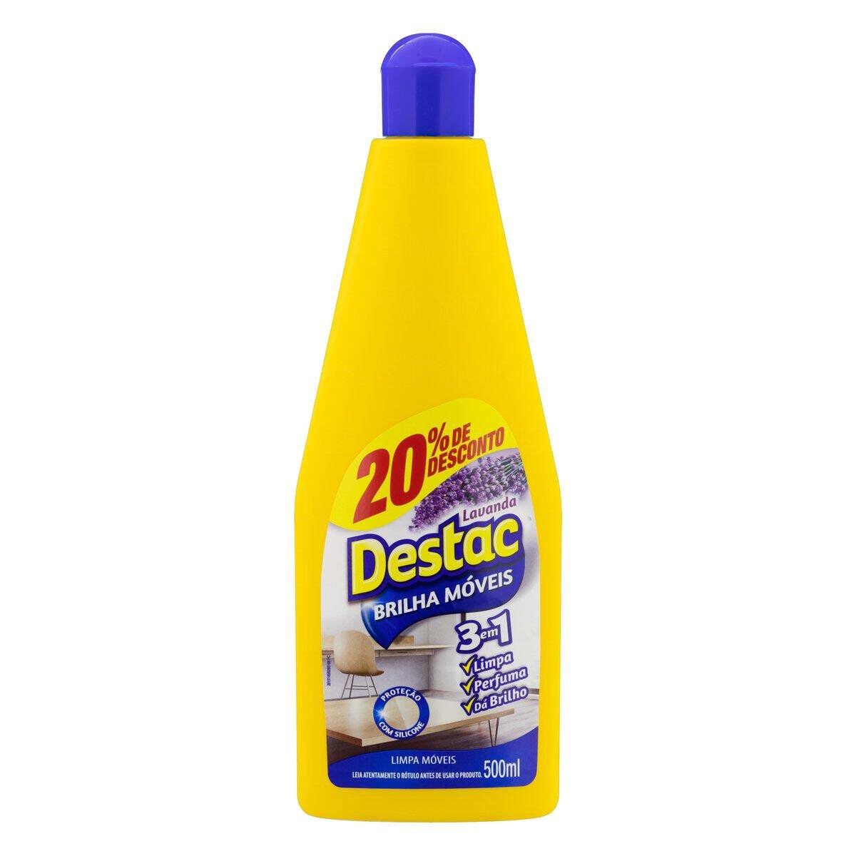 Lustra Moveis Destac 20% 500ml