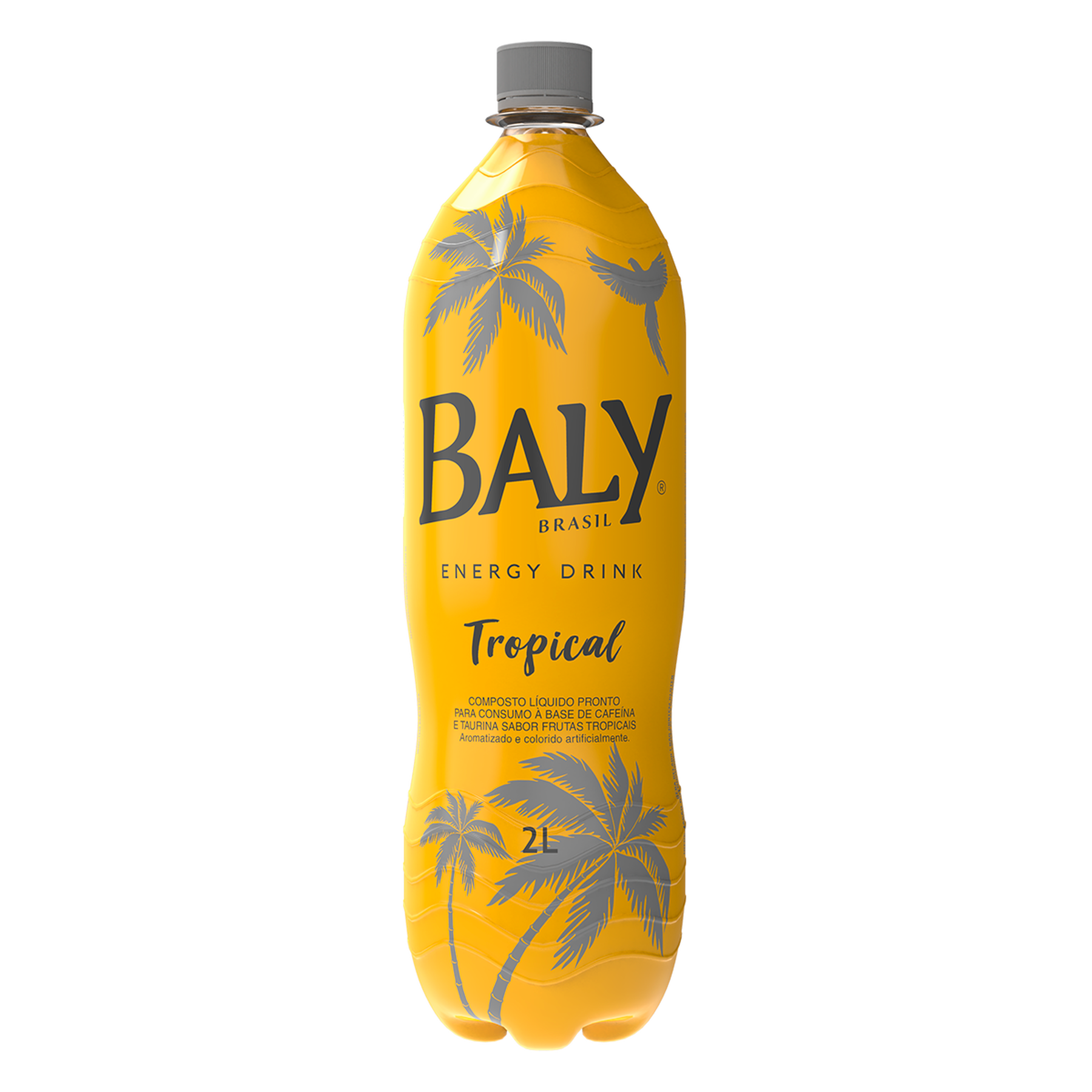 Energético Tropical Baly Brasil Garrafa 2l