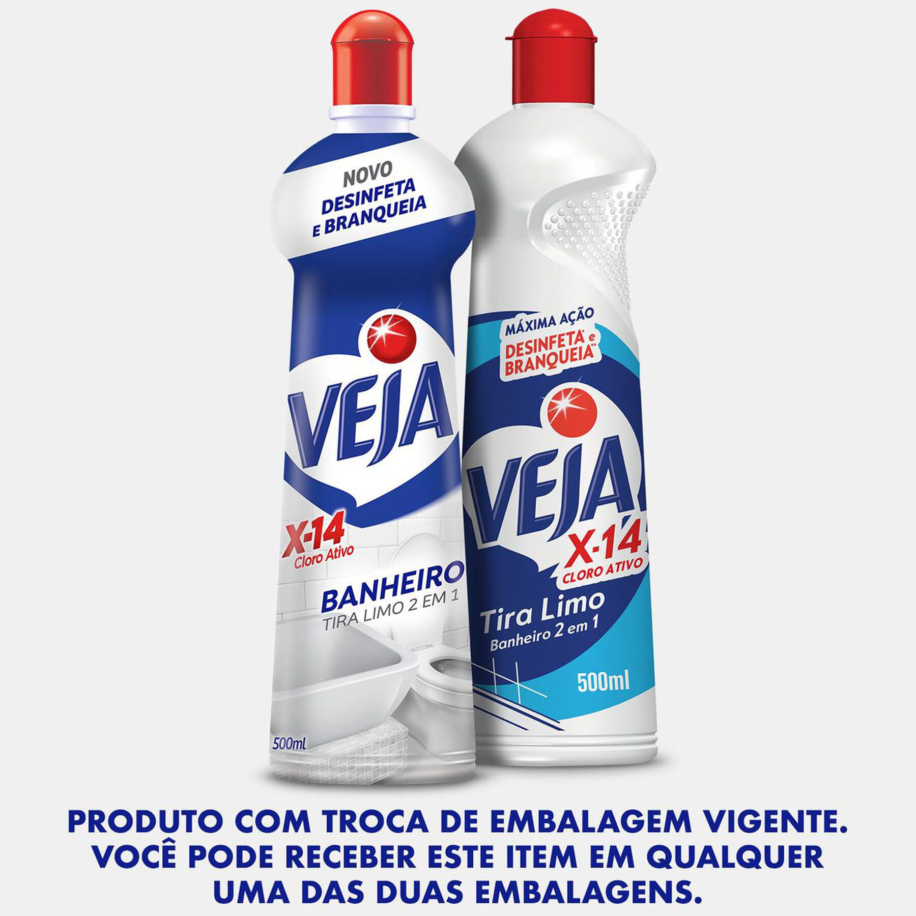 Limpador Veja Banheiro X14 Tir Limo Sq 500ml