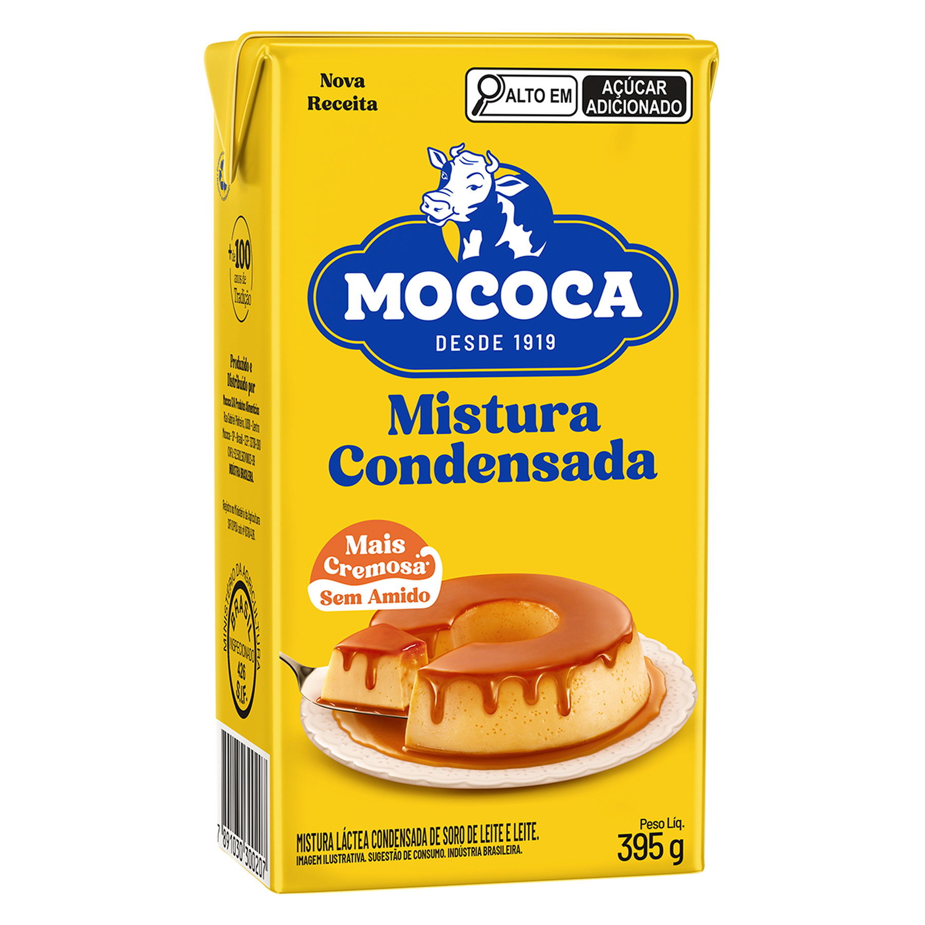 Mistura L&aacute;ctea Condensada Mococa 395g