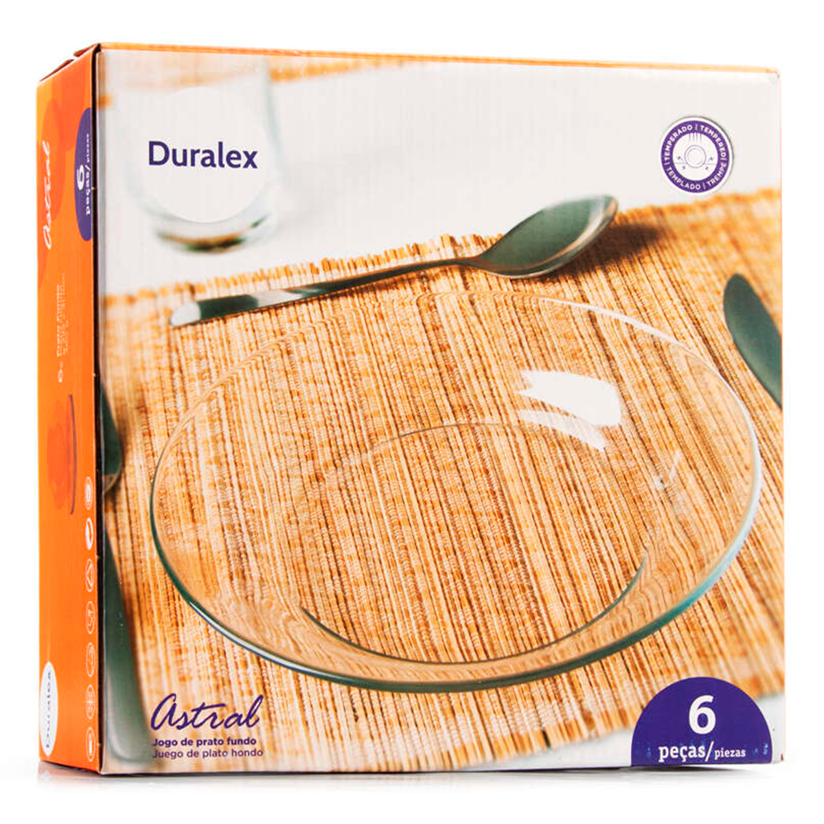 Prato Fundo Duralex C/6 Unidades