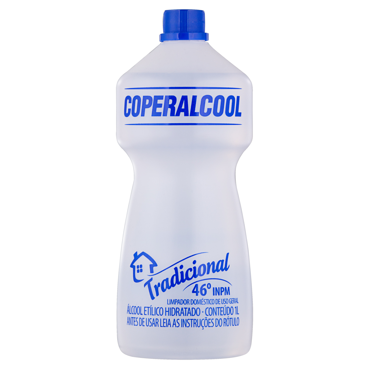 &Aacute;lcool L&iacute;quido 46&ordm; INPM Tradicional Coperalcool Frasco 1l