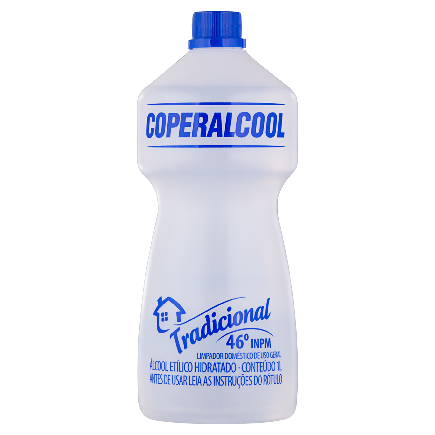 Álcool Líquido 46º INPM Tradicional Coperalcool Frasco 1l