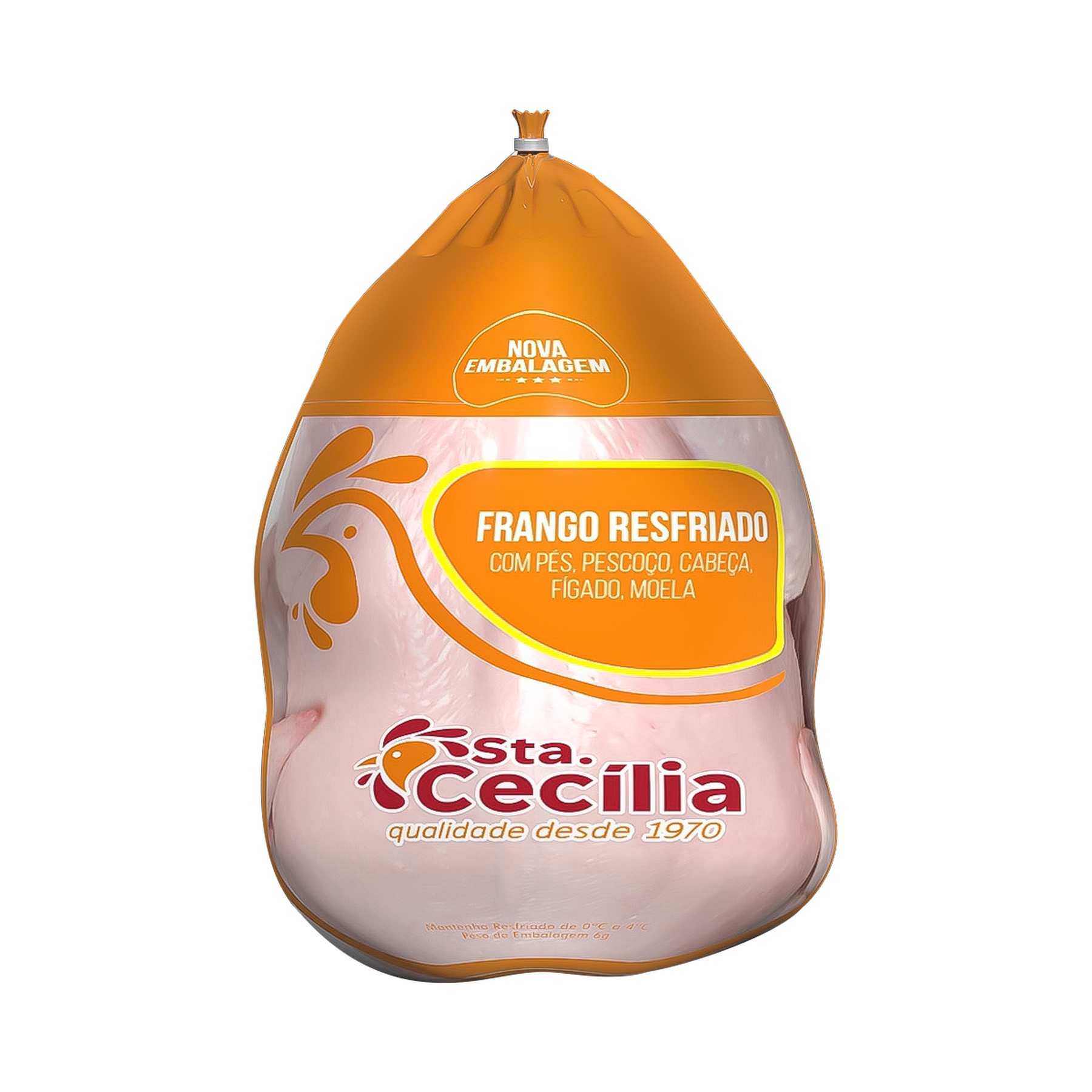 Frango Resfriado Santa Cec&iacute;lia aprox. 2.800g